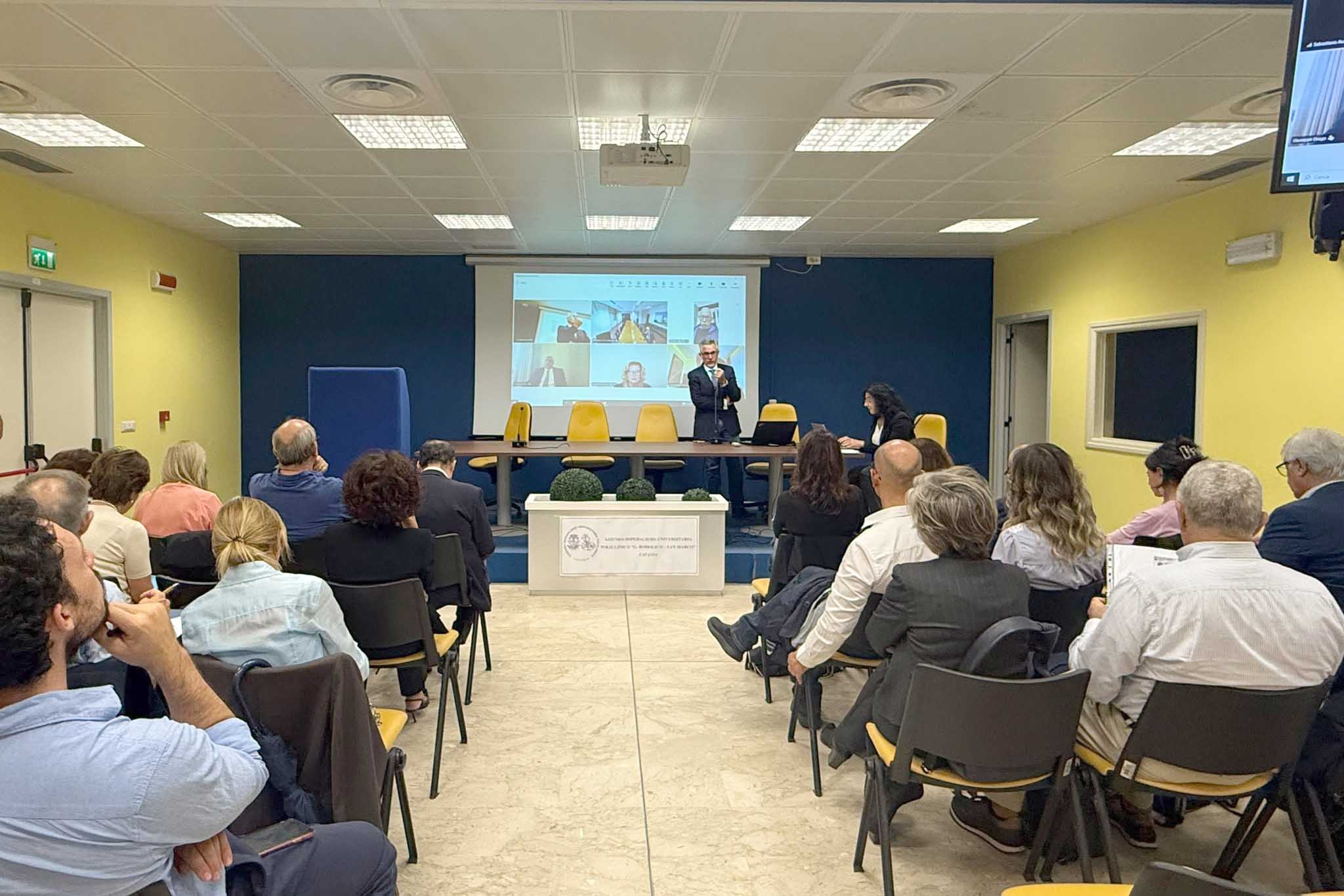Un momento dell'incontro