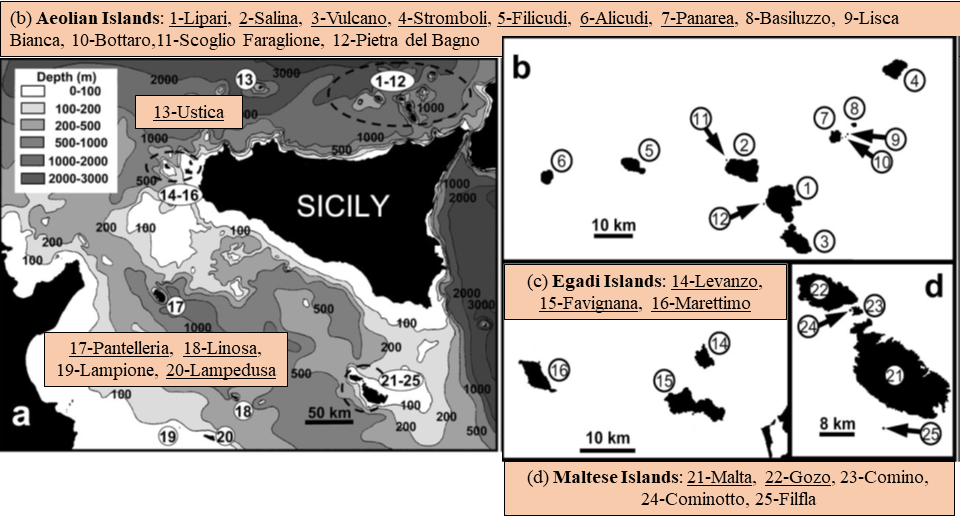 isole del mediterraneo