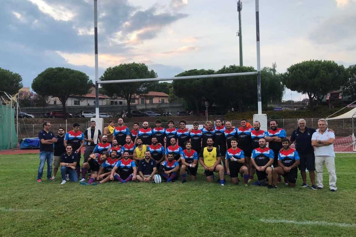 La squadra del Cus Catania Rugby