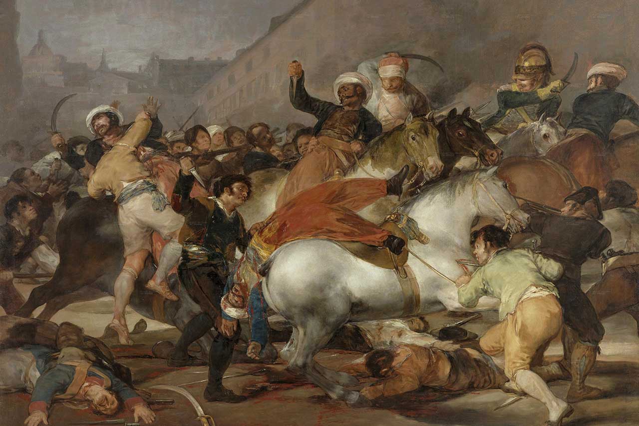 Il dipinto "Il due maggio 1808" (foto: Wikipedia)