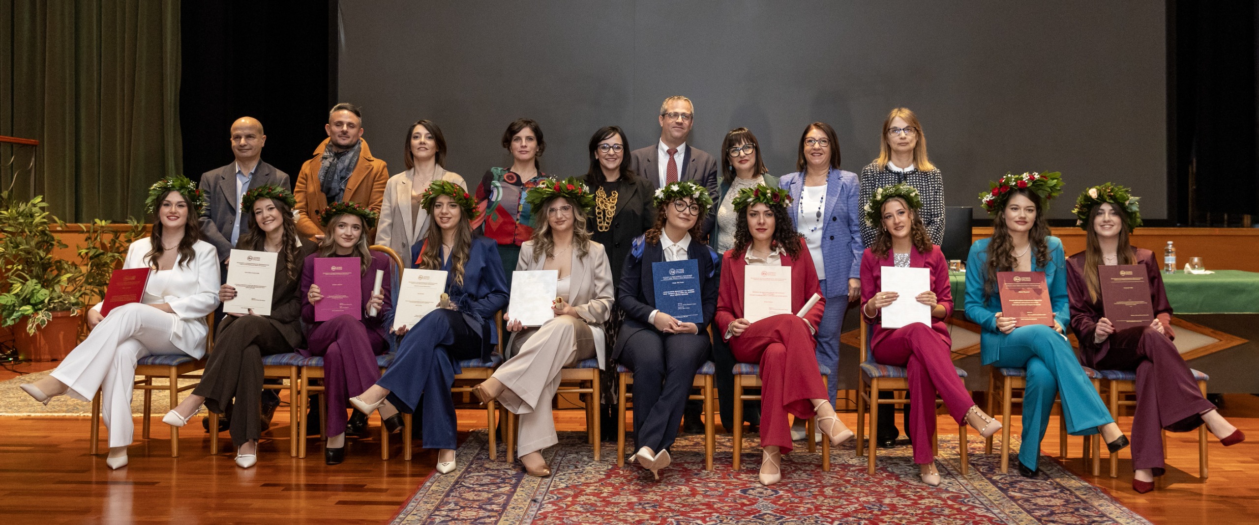 I laureati e la commissione