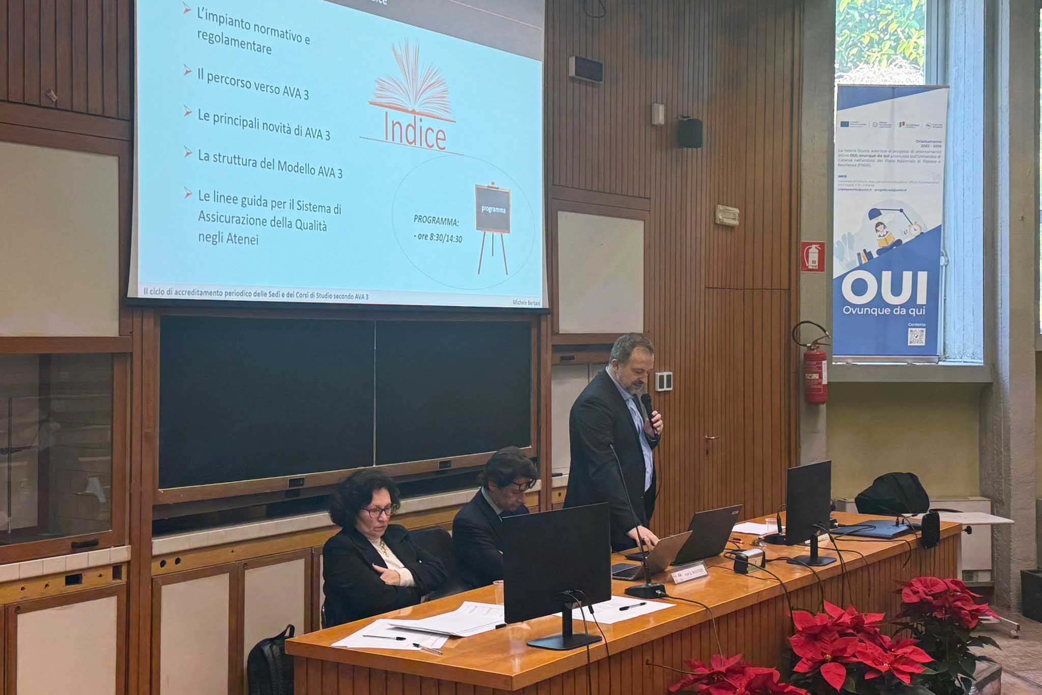 Un momento dell'incontro