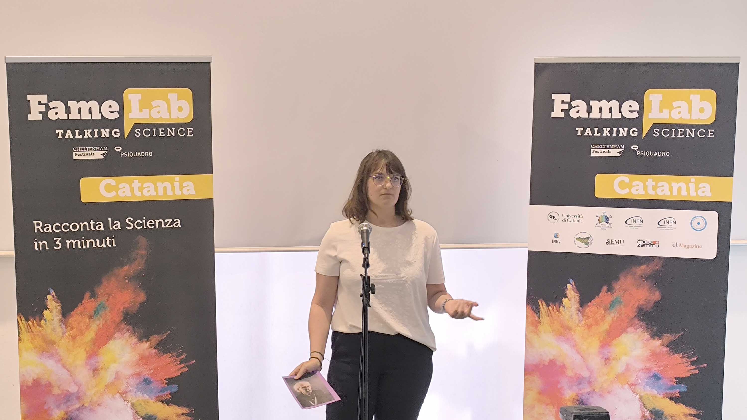 Un momento del talk di Simona Letizia Basso