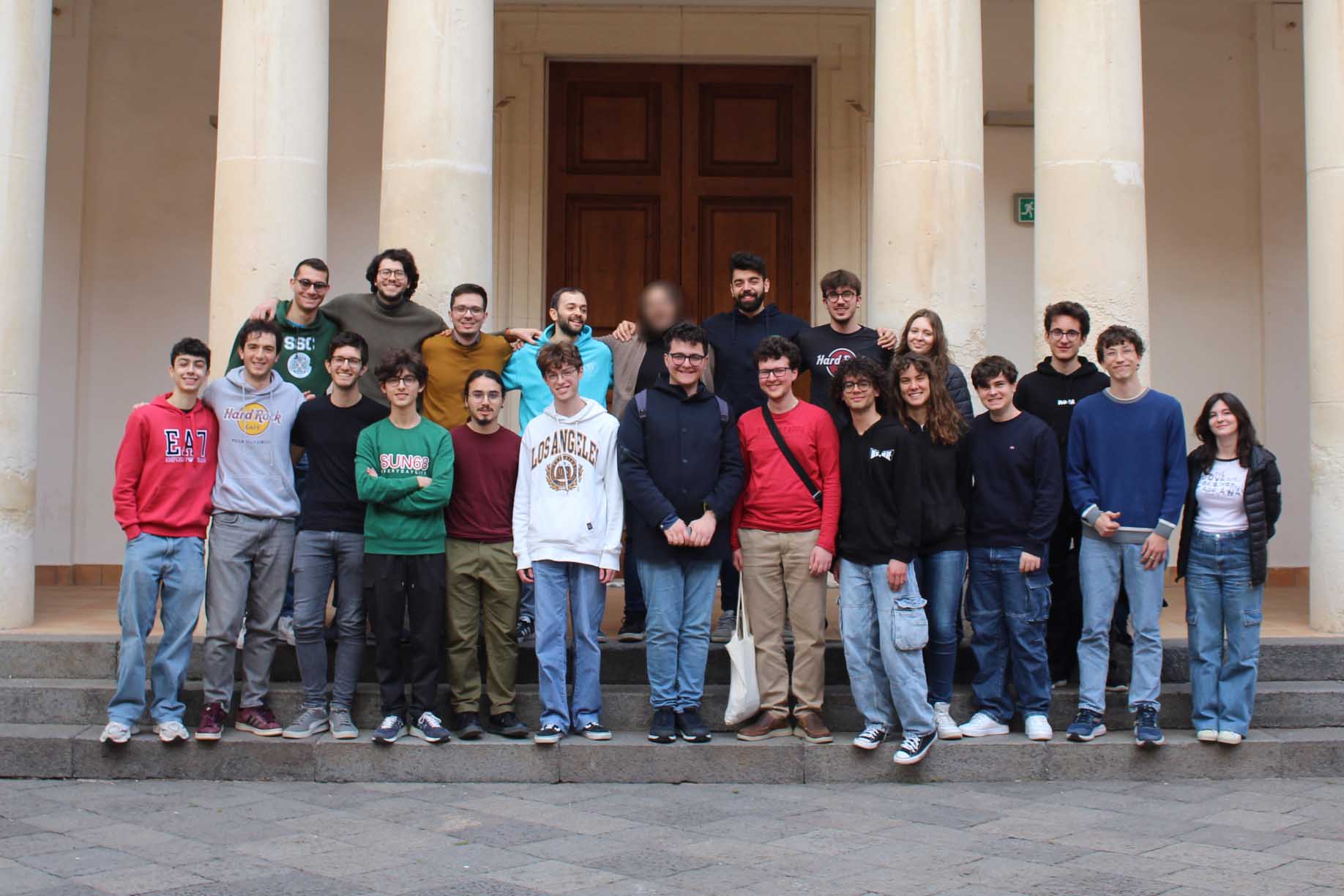 Allievi della Ssc e studenti che hanno partecipato allo stage