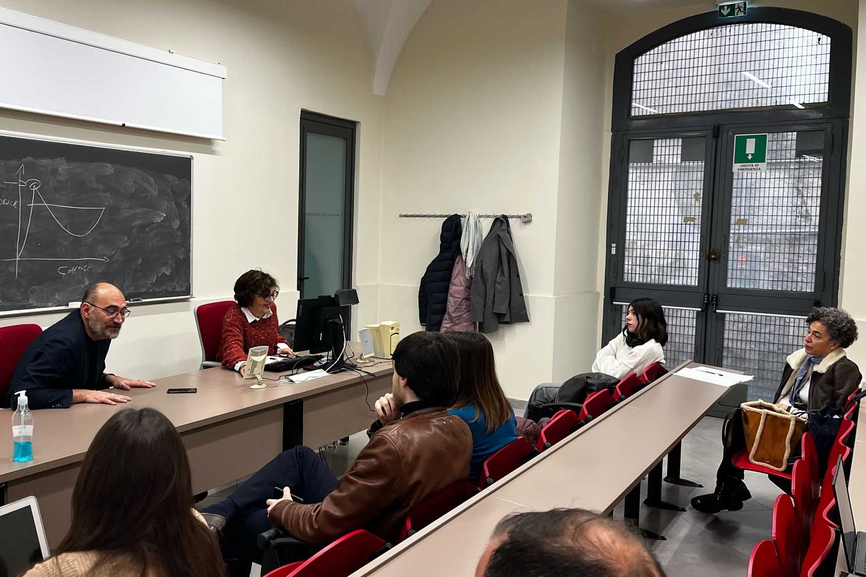 Un momento dell'incontro