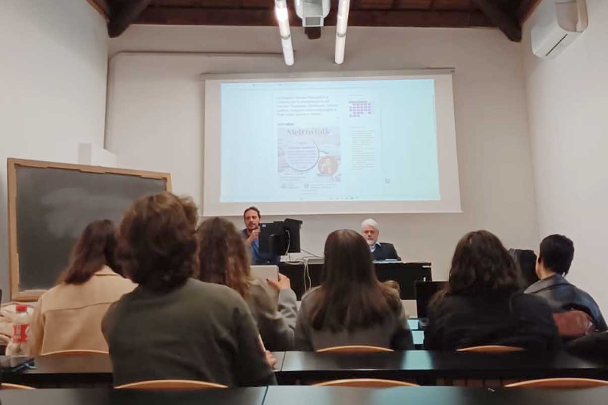 I docenti Giuseppe Sanfratello e Sergio Bonanzinga