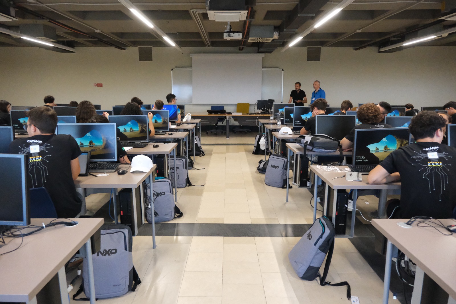 Un momento delle attività laboratoriali