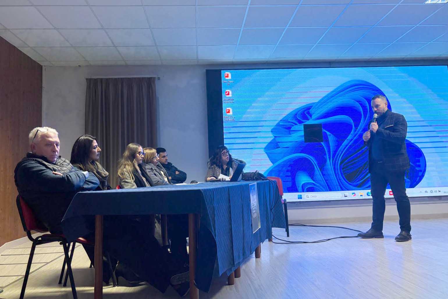 Un momento dell'incontro