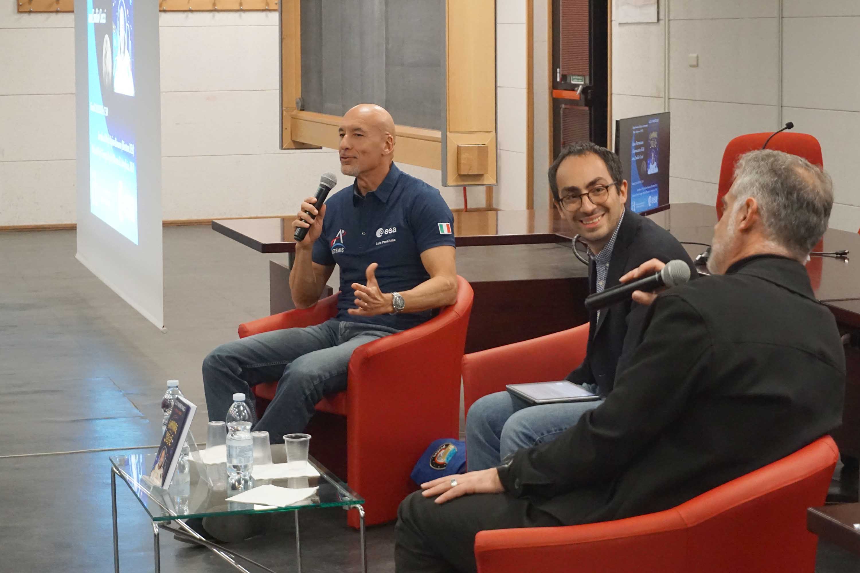 Luca Parmitano e Emilio Cozzi