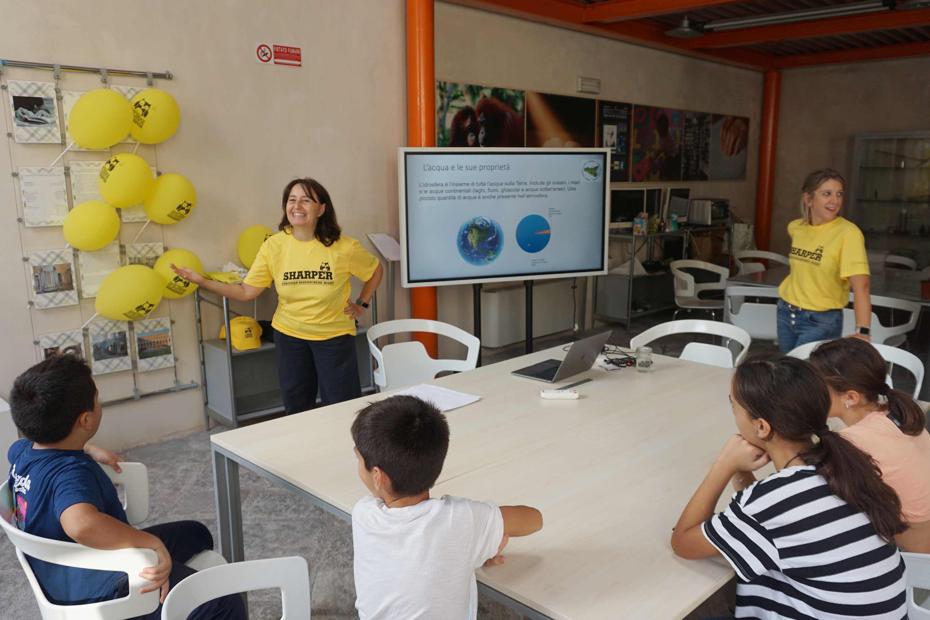 Sharper, il laboratorio dell'acqua e del suolo