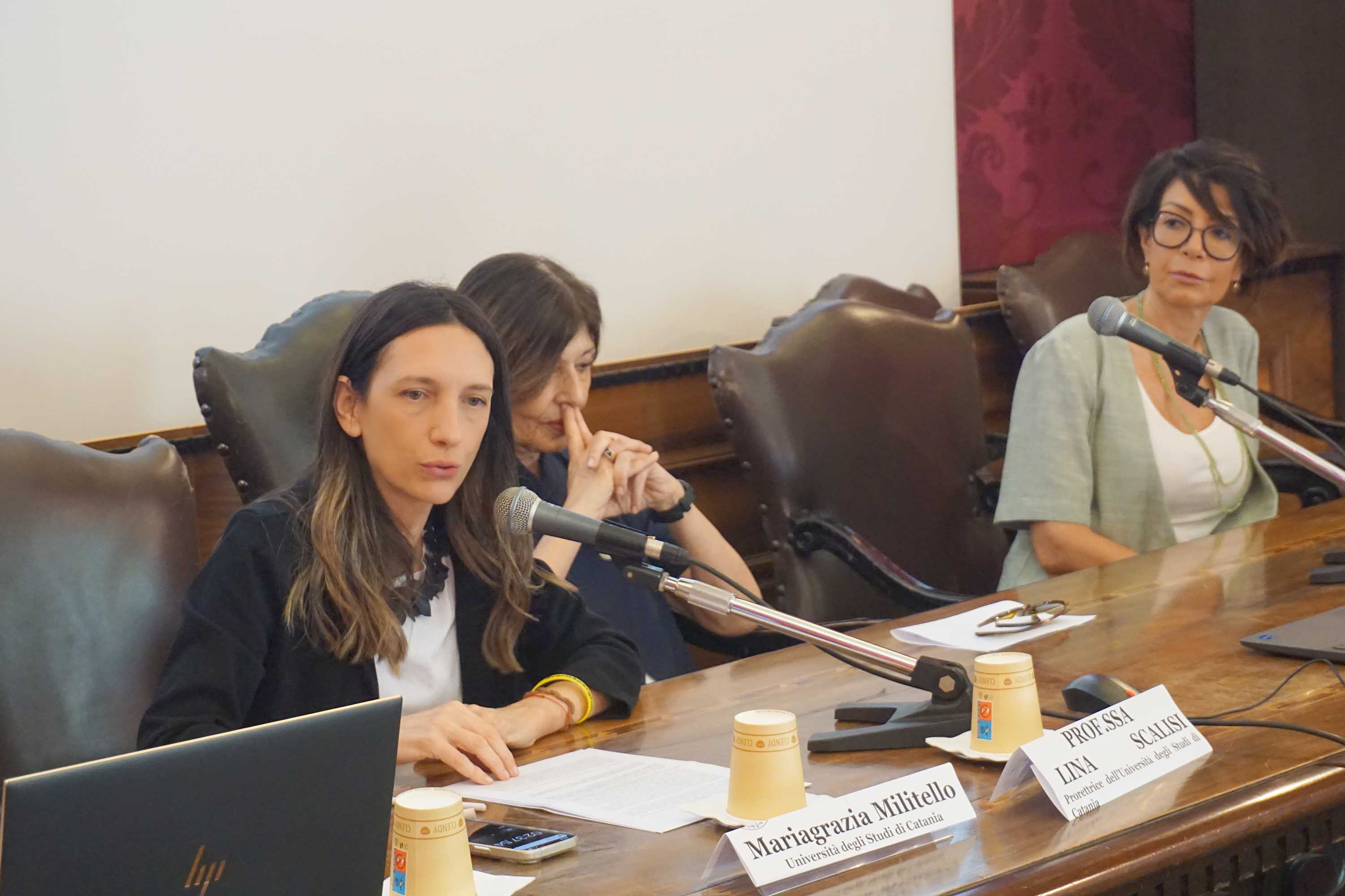 In foto la docente Mariagrazia Militello