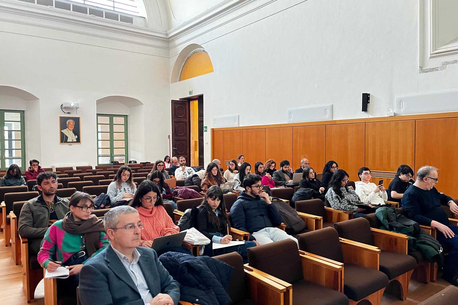 Un momento dell'incontro