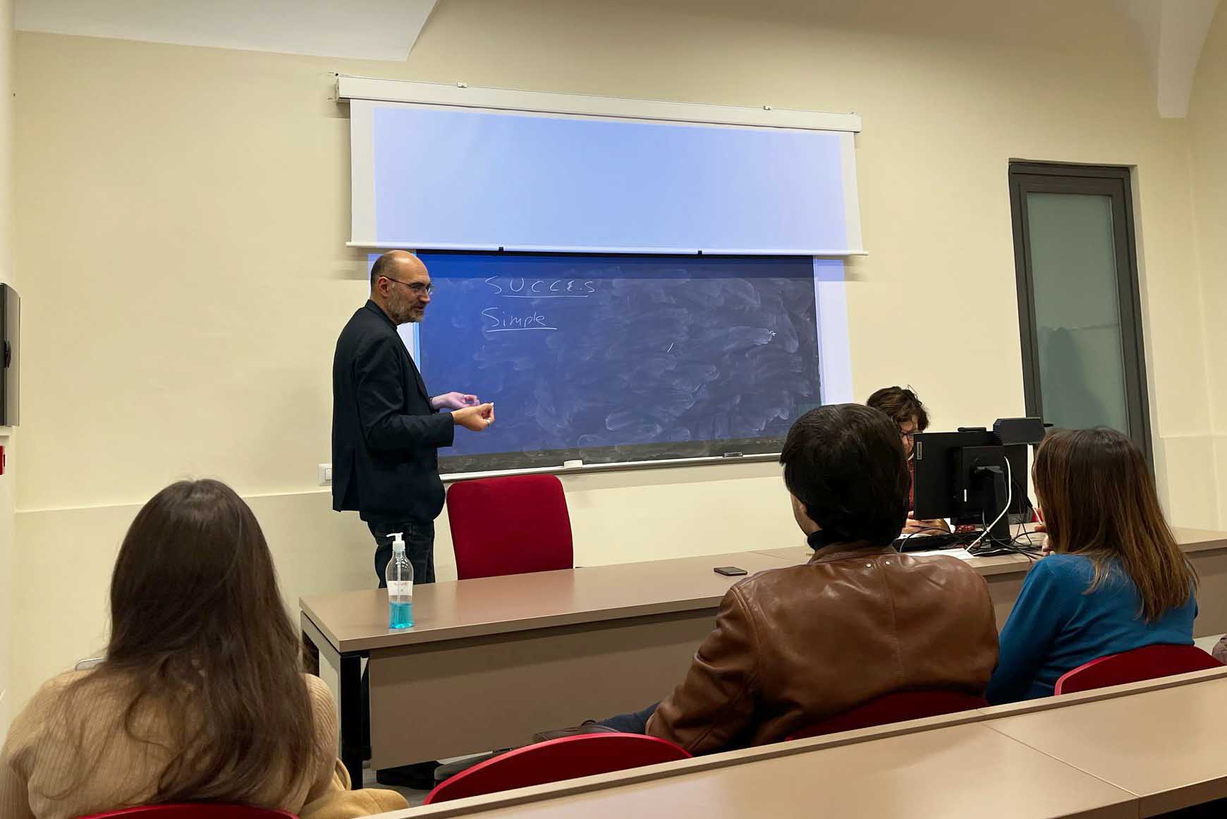 Un momento dell'incontro