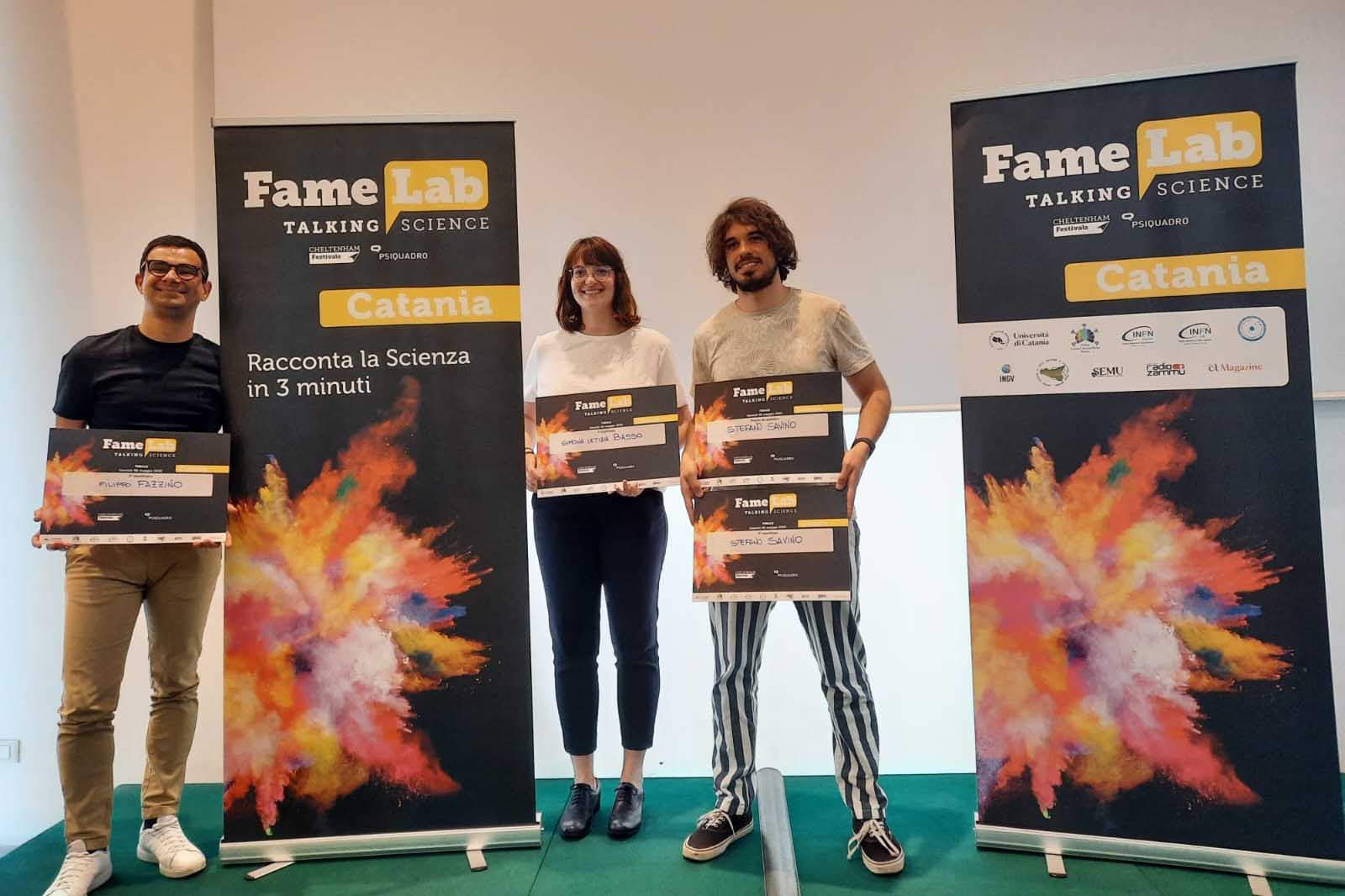 In foto da sinistra Filippo Fazzino e Simona Letizia Basso e Stefano Savino
