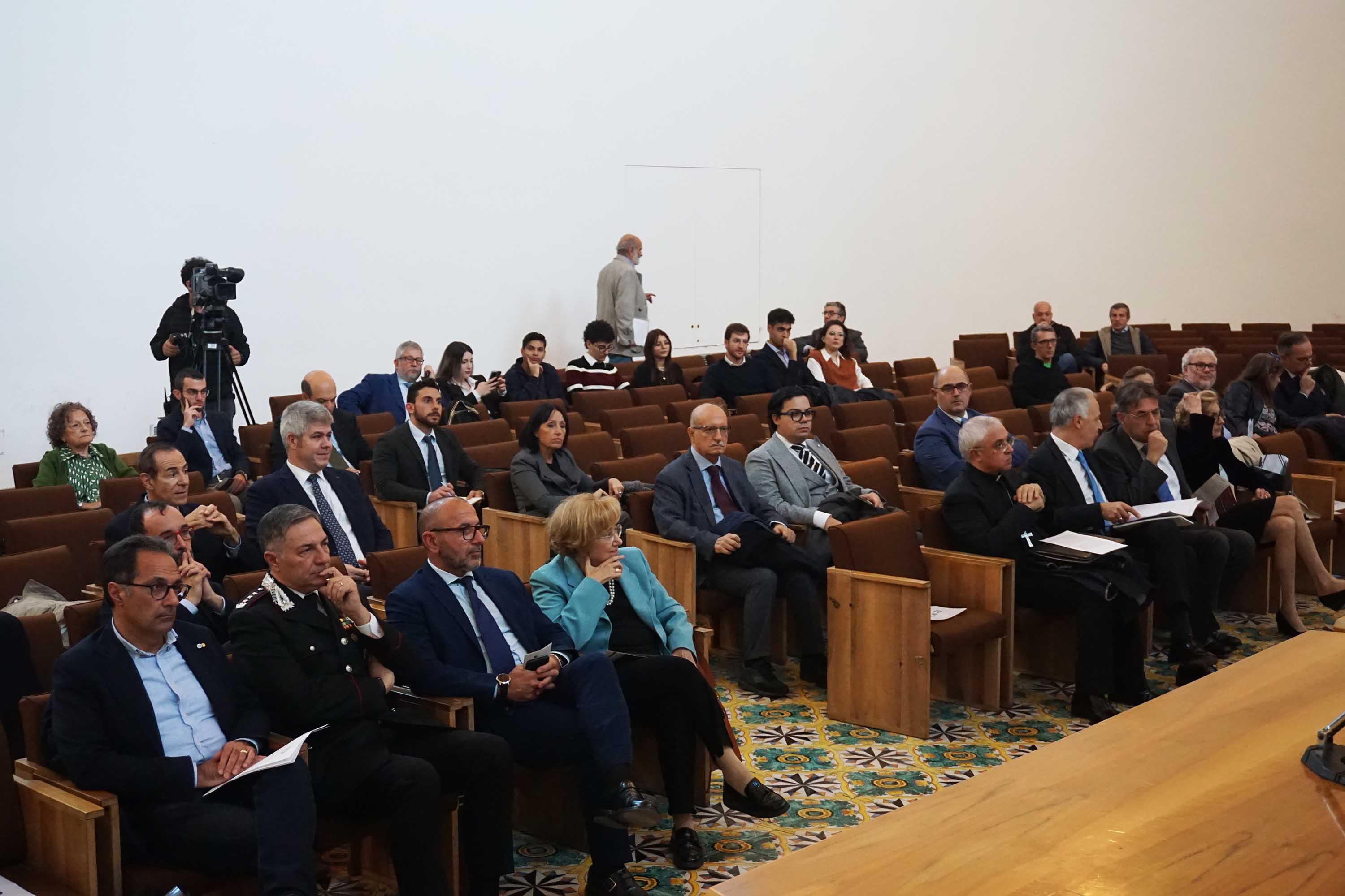 I presenti ai lavori