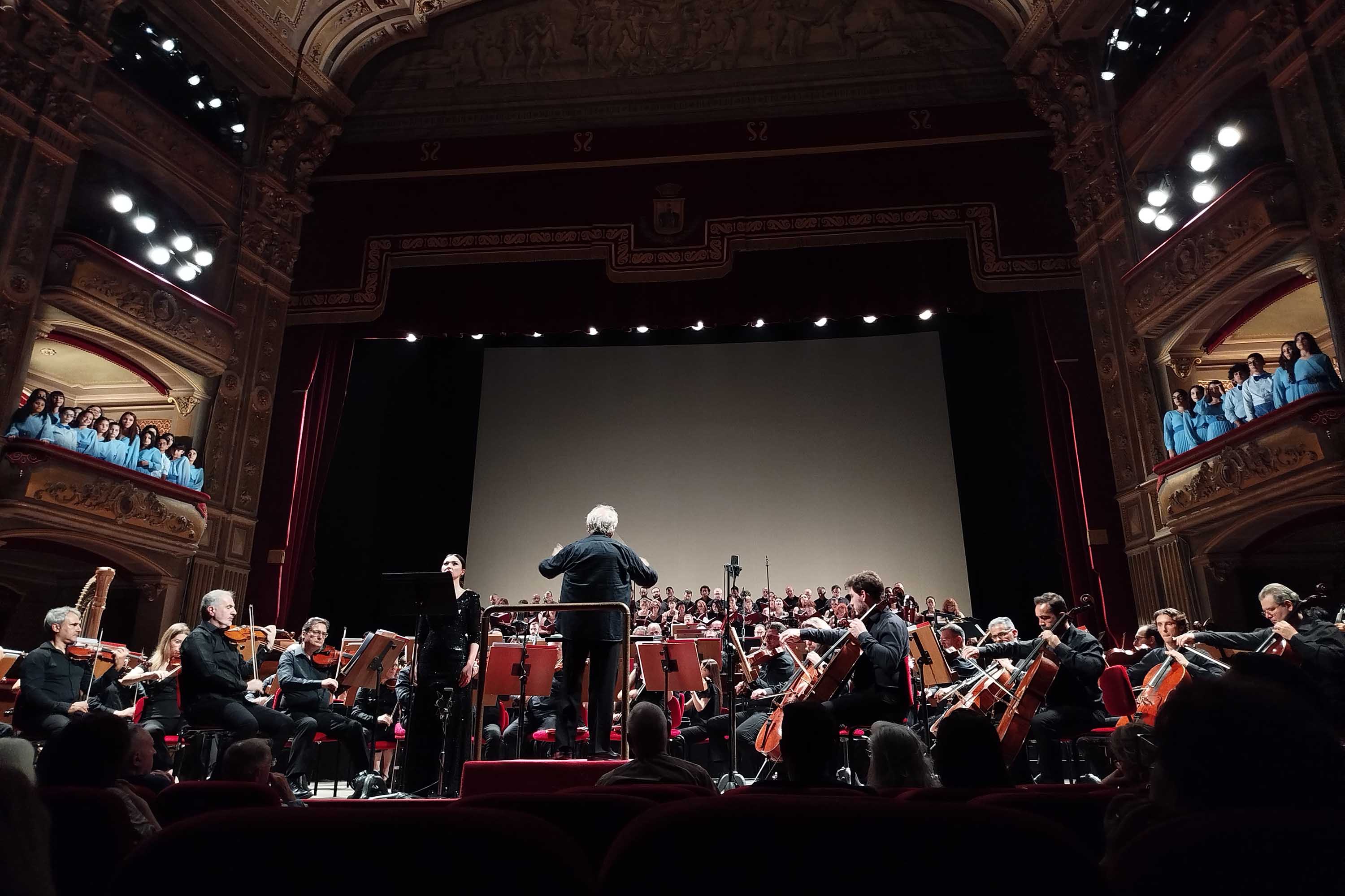 Il coro di voci bianche dell’Associazione “I Filarmonici siciliani”