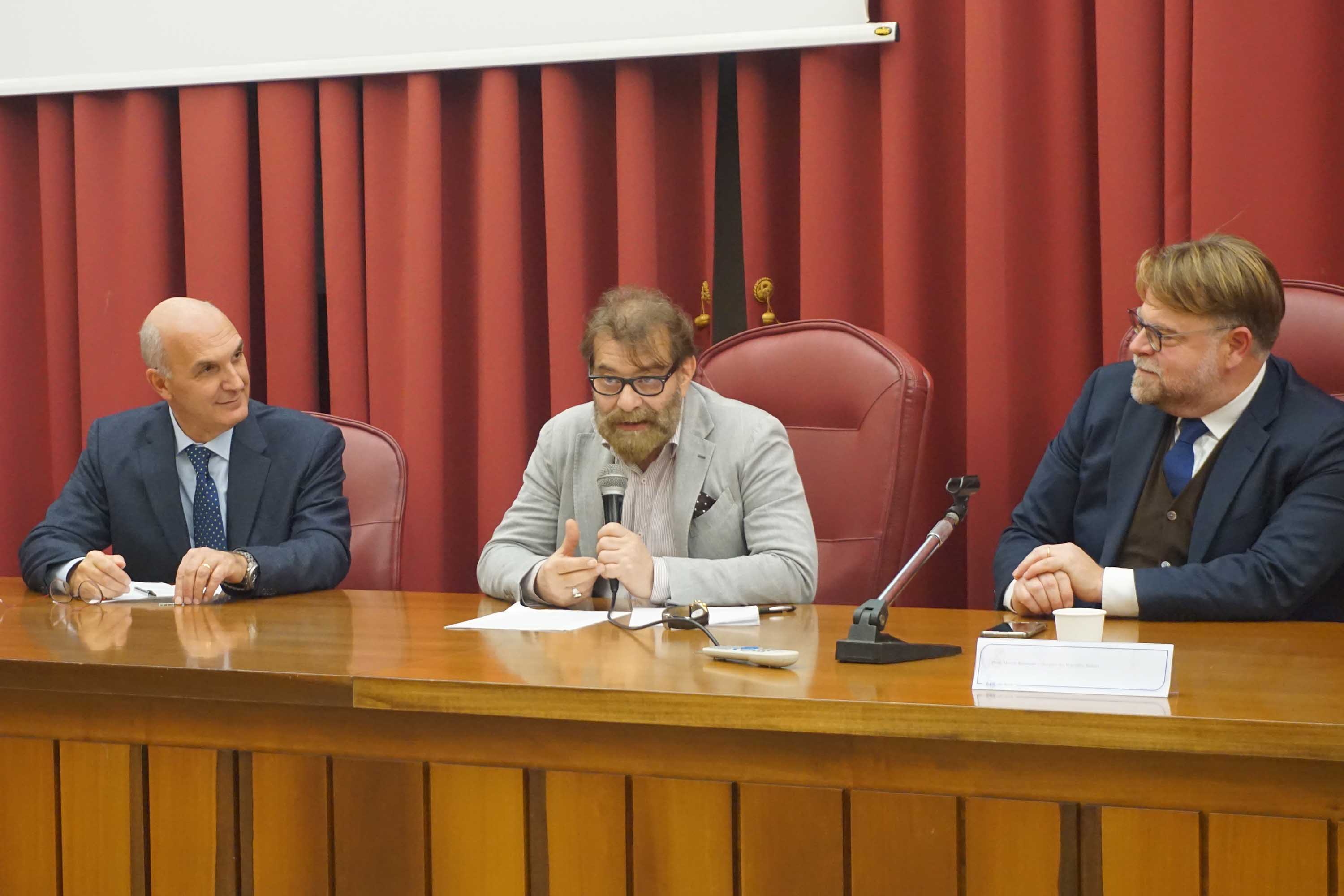 In foto da sinistra Salvatore Greco e Cosma Orsi 