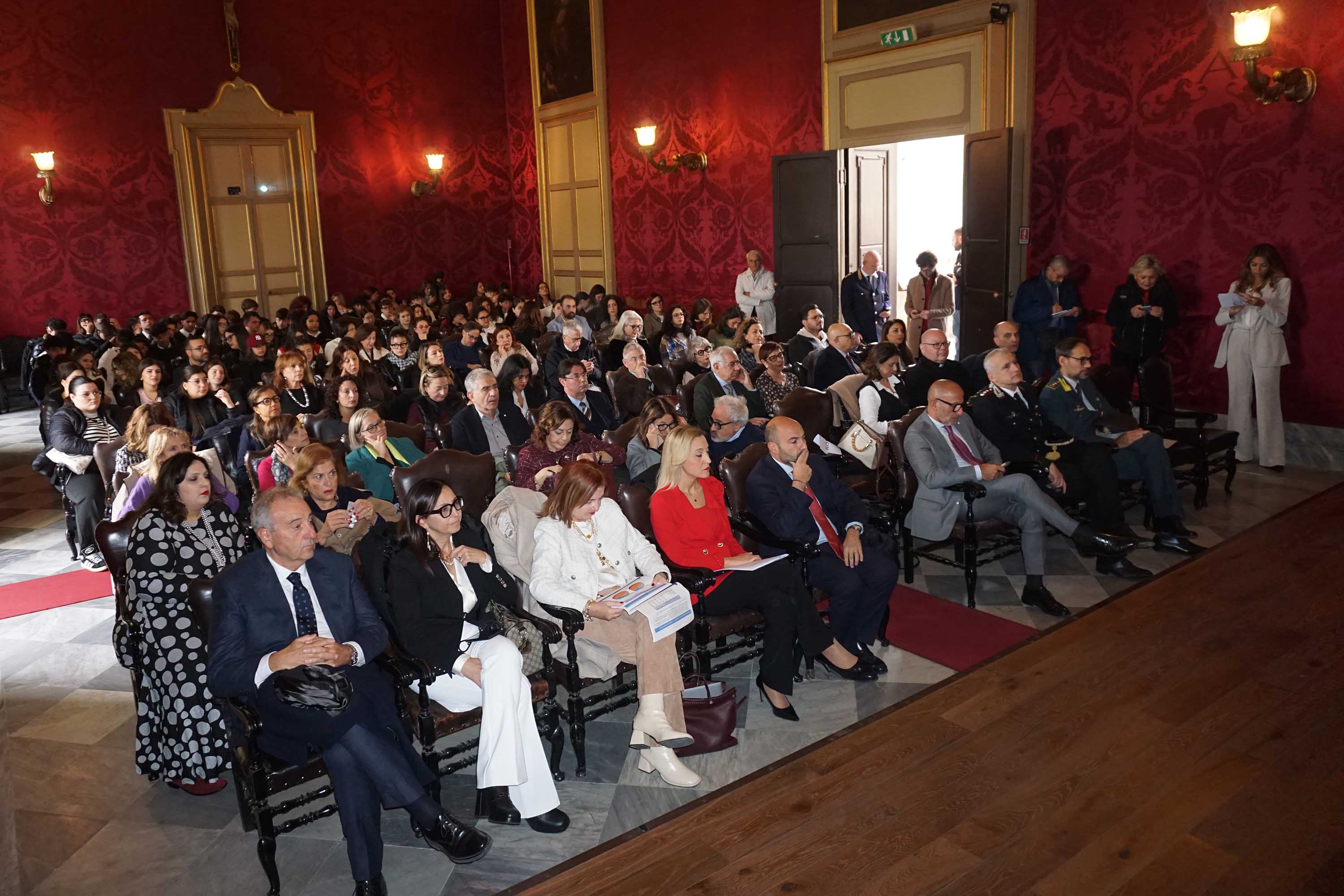 L'aula magna del Palazzo centrale