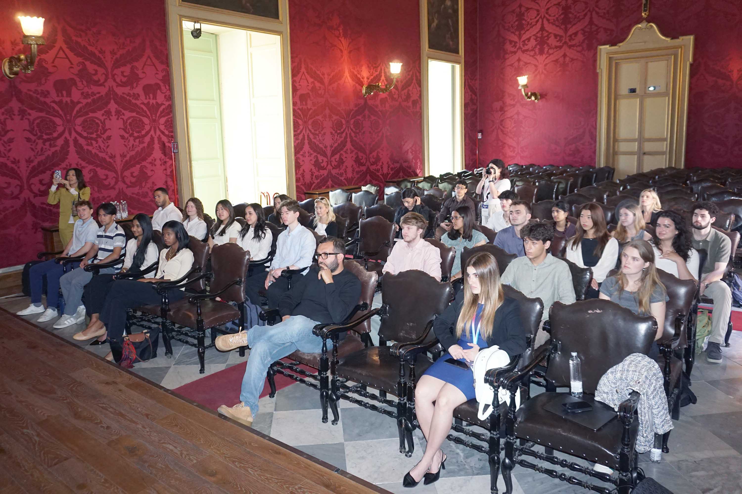 Un momento dell'incontro