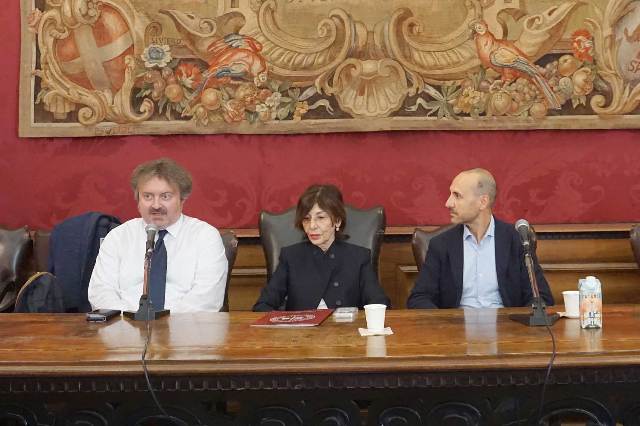 Un momento dell'intervento