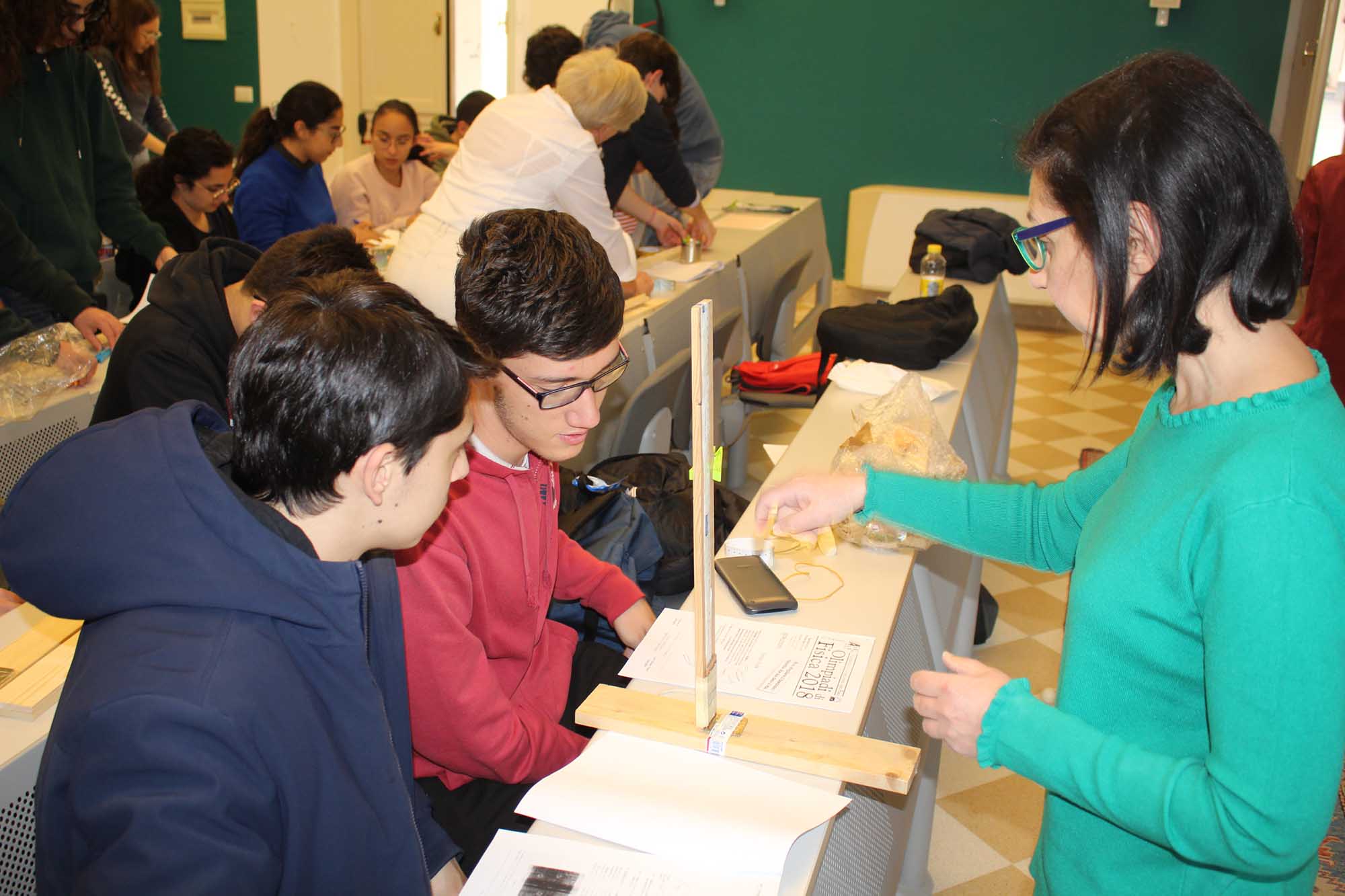 Un momento delle attività laboratoriali
