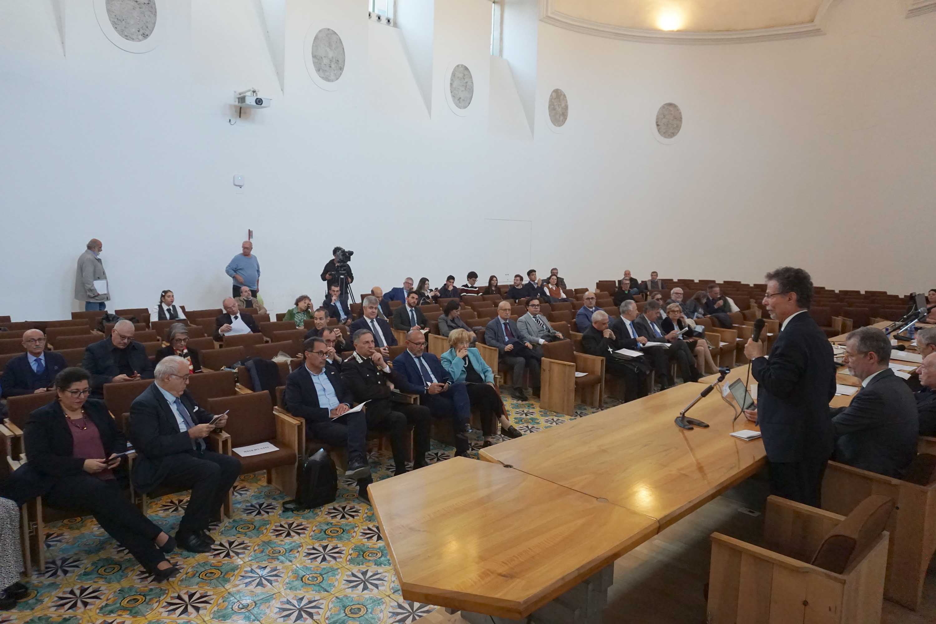 Un momento dei lavori