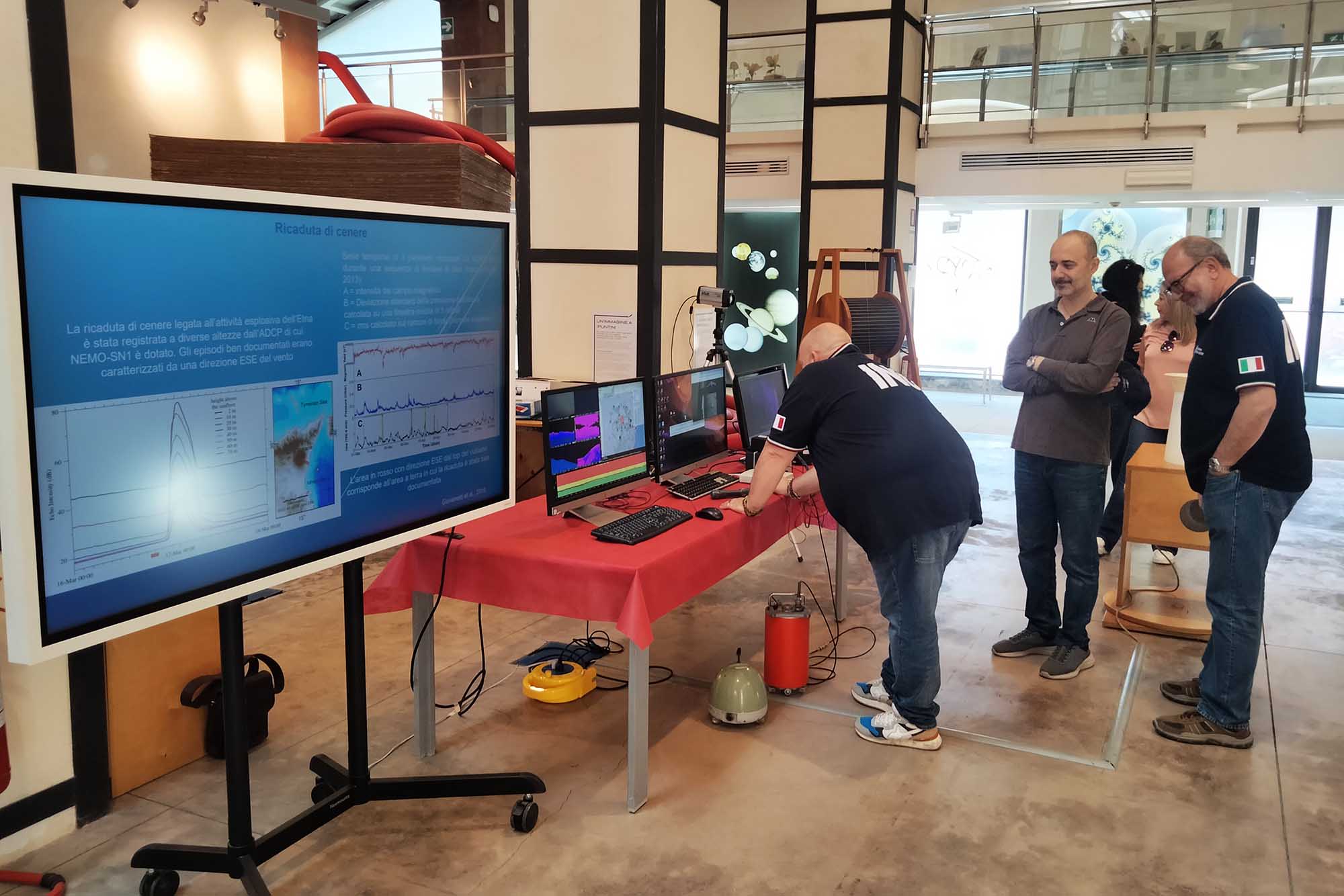 Il laboratorio "Un mare di terremoti - La Terra nascosta"