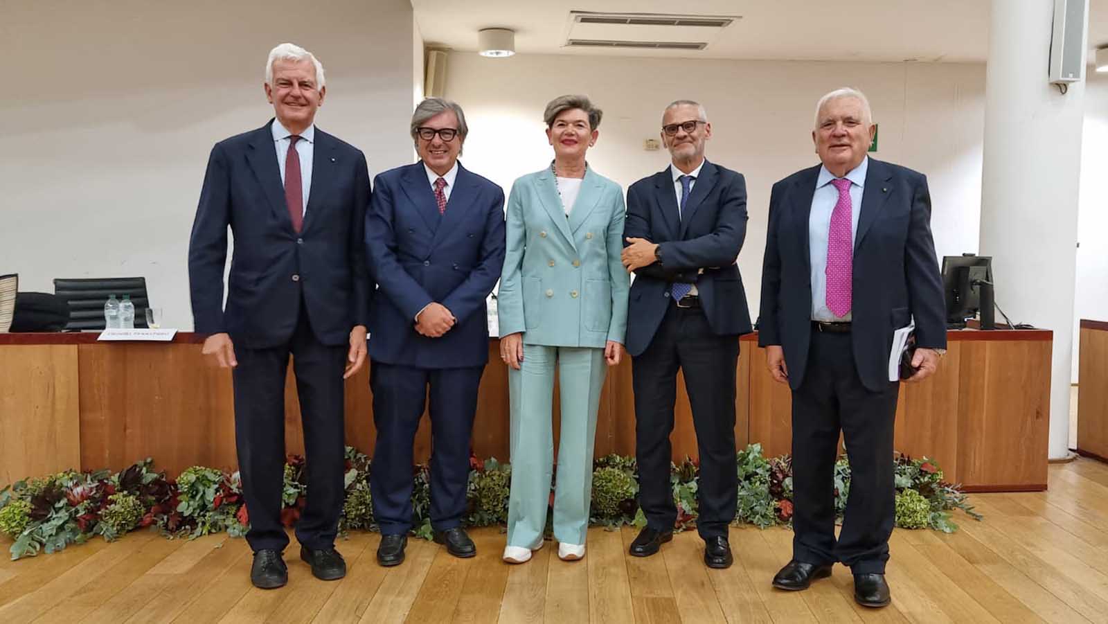 Alessandro Profumo, Enrico Foti, Giusella Finocchiaro, Mariano Sciacca e Francesco Tornatore