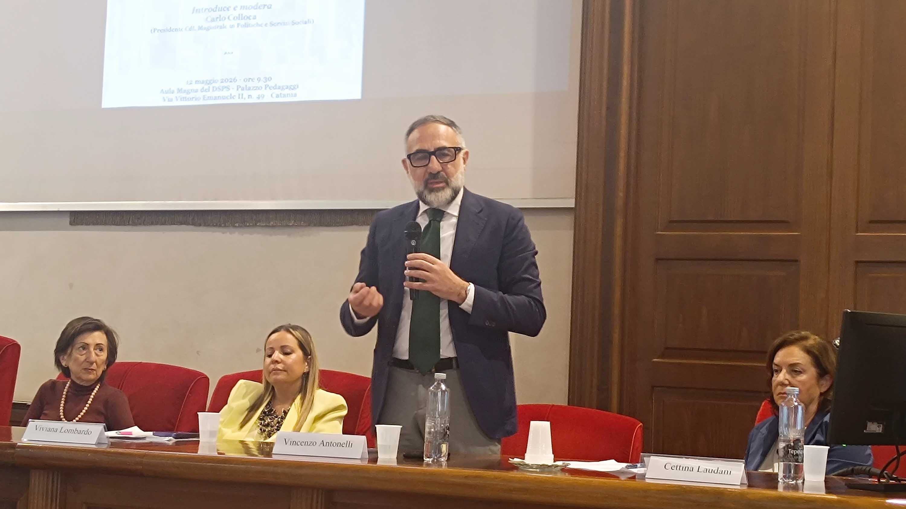 Intervento del prof. Vincenzo Antonelli
