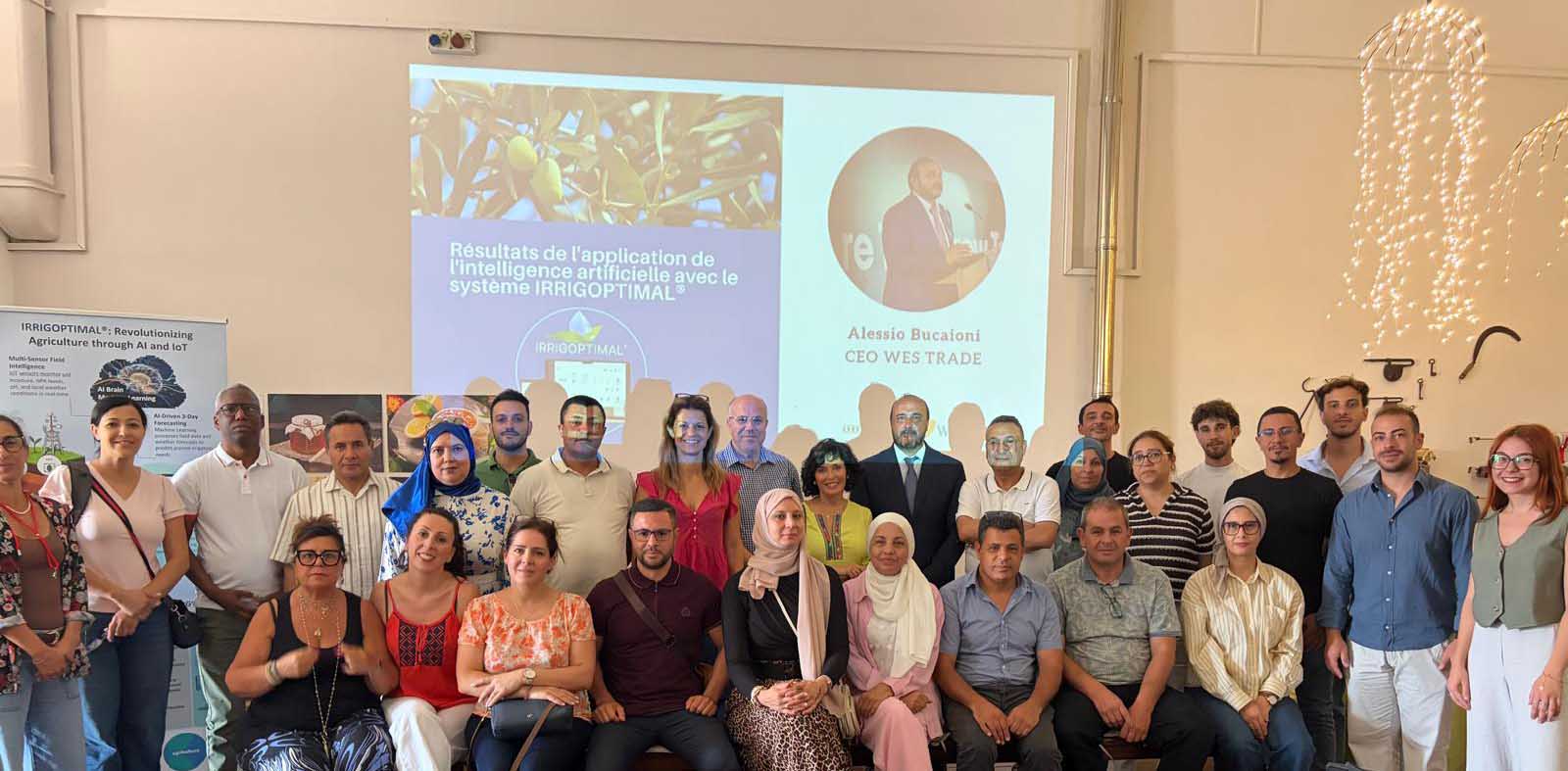 Un momento della visita nei locali della Azienda agricola Arcoria - AgrumePuro