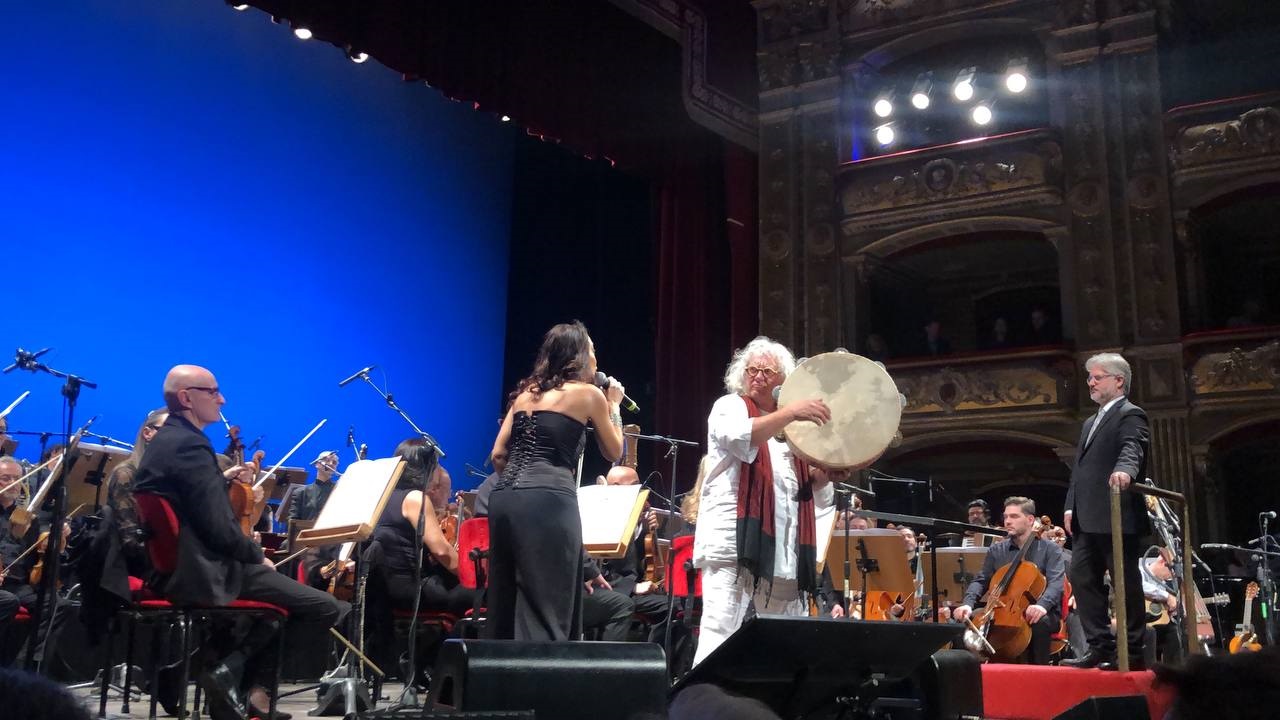 Eleonora Bordonaro e Alfio Antico (foto Giuseppe Sanfratello)