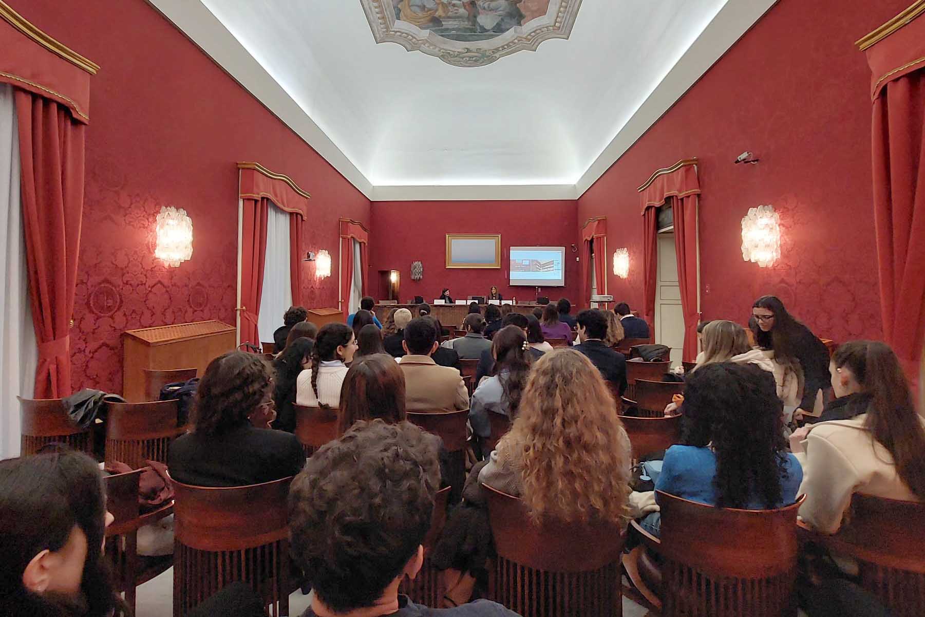 Un momento dell'incontro