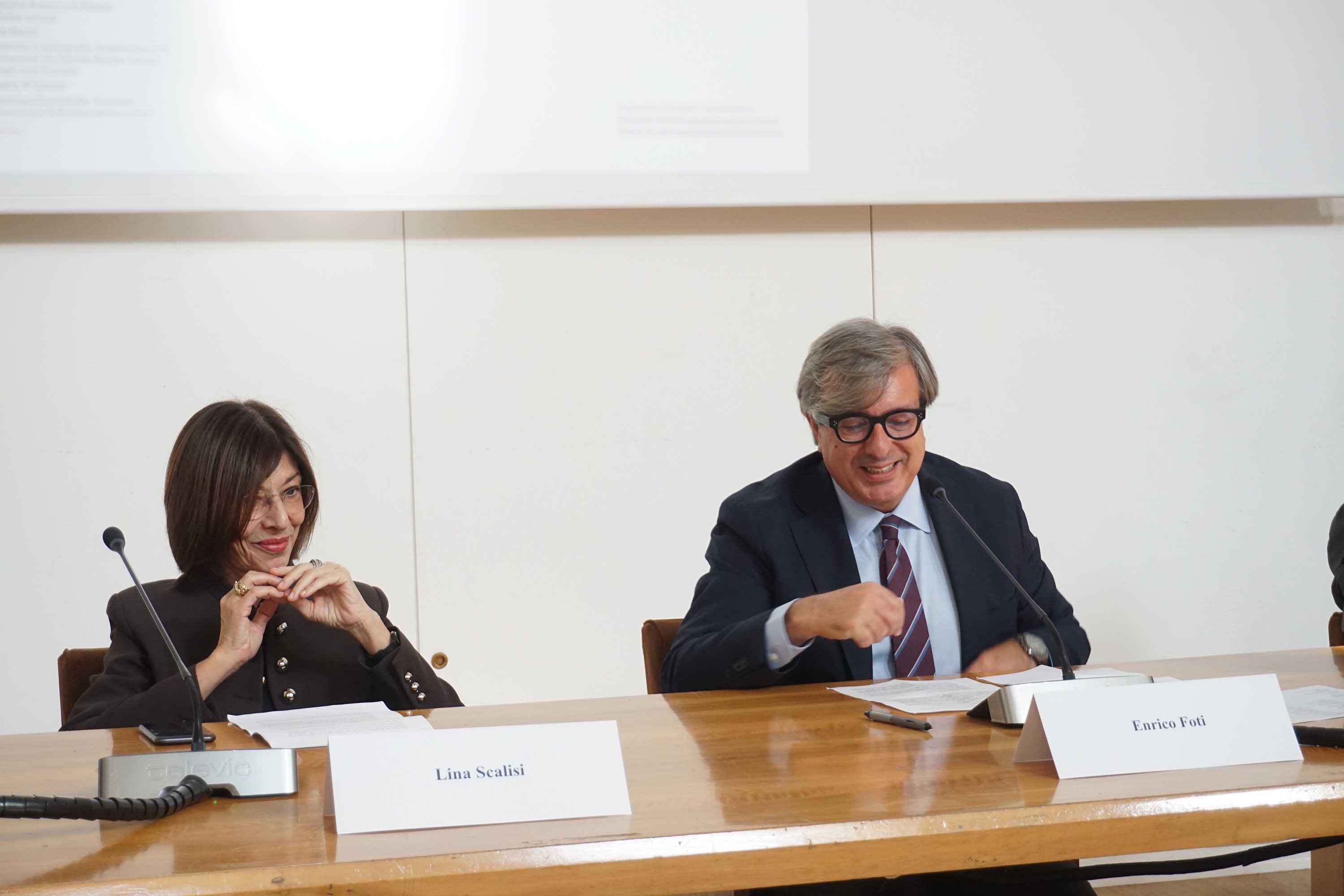 La prorettrice Lina Scalisi e il rettore Enrico Foti