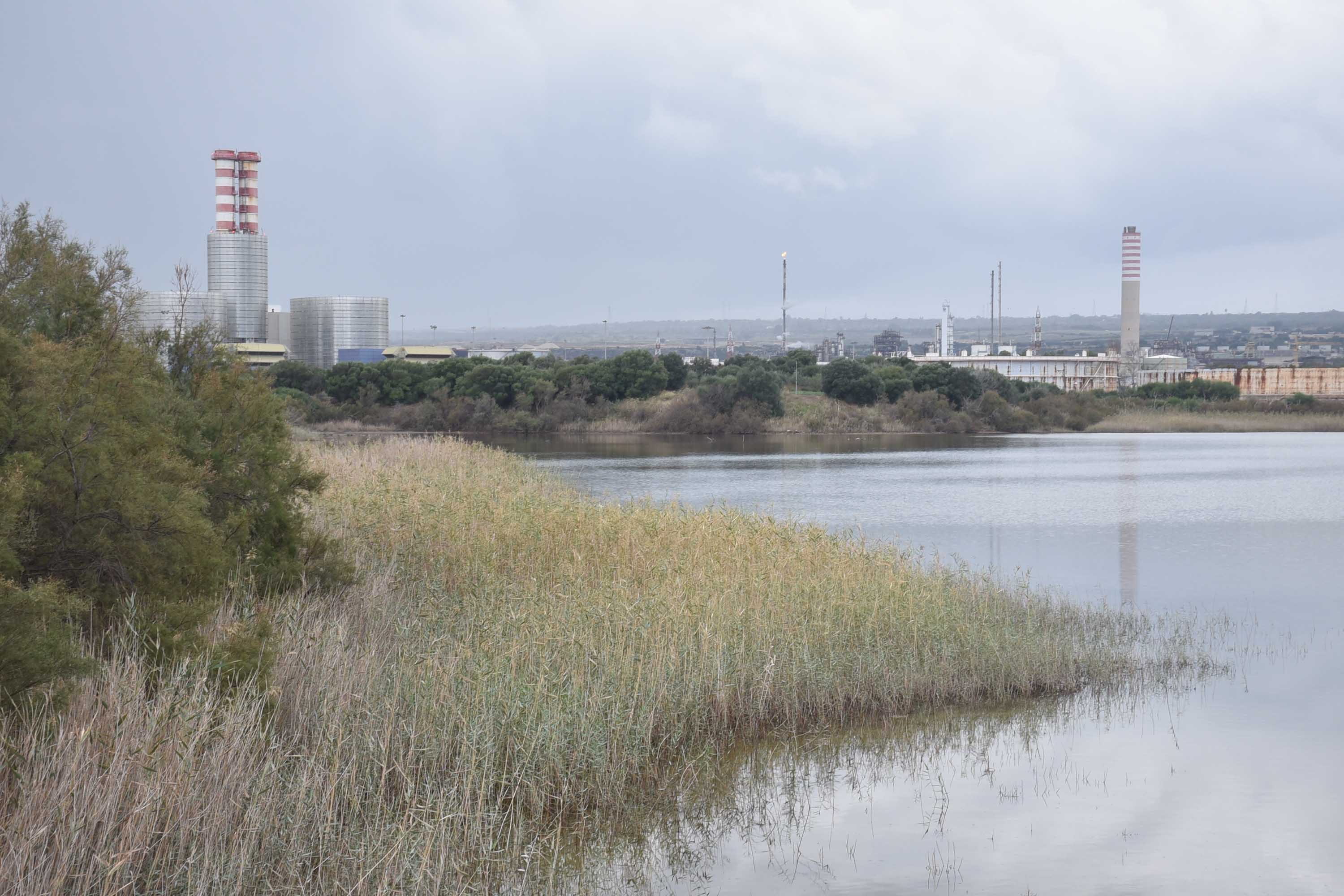 Il sito delle Saline di Priolo