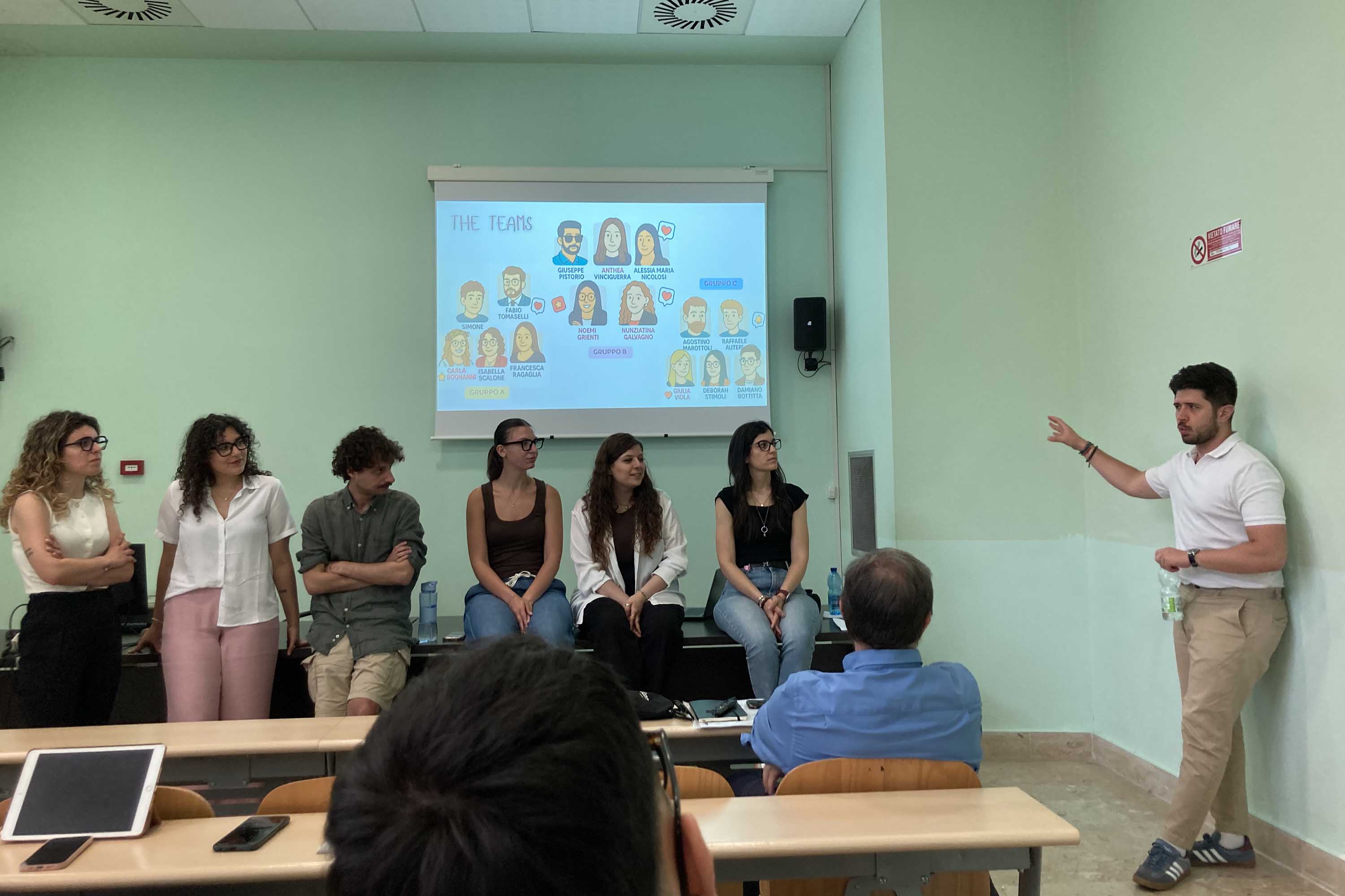 Un momento dell'incontro