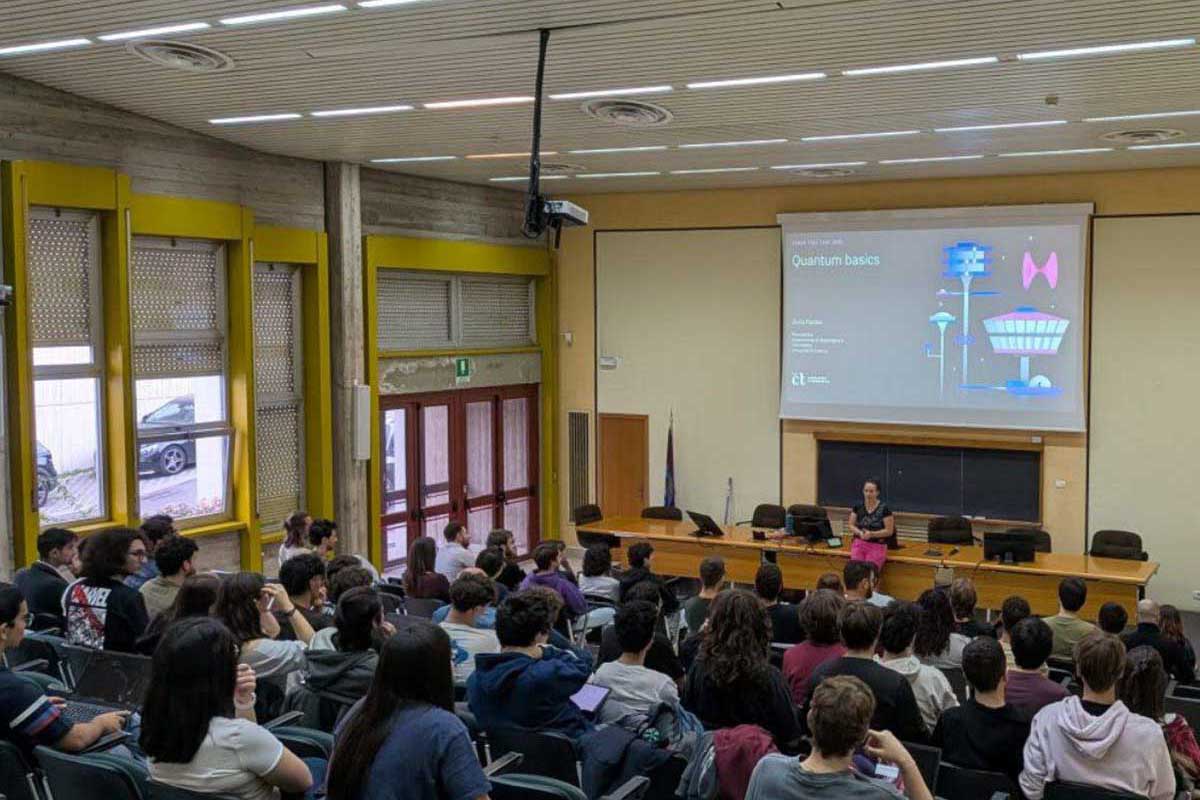 Un momento delle attività in aula