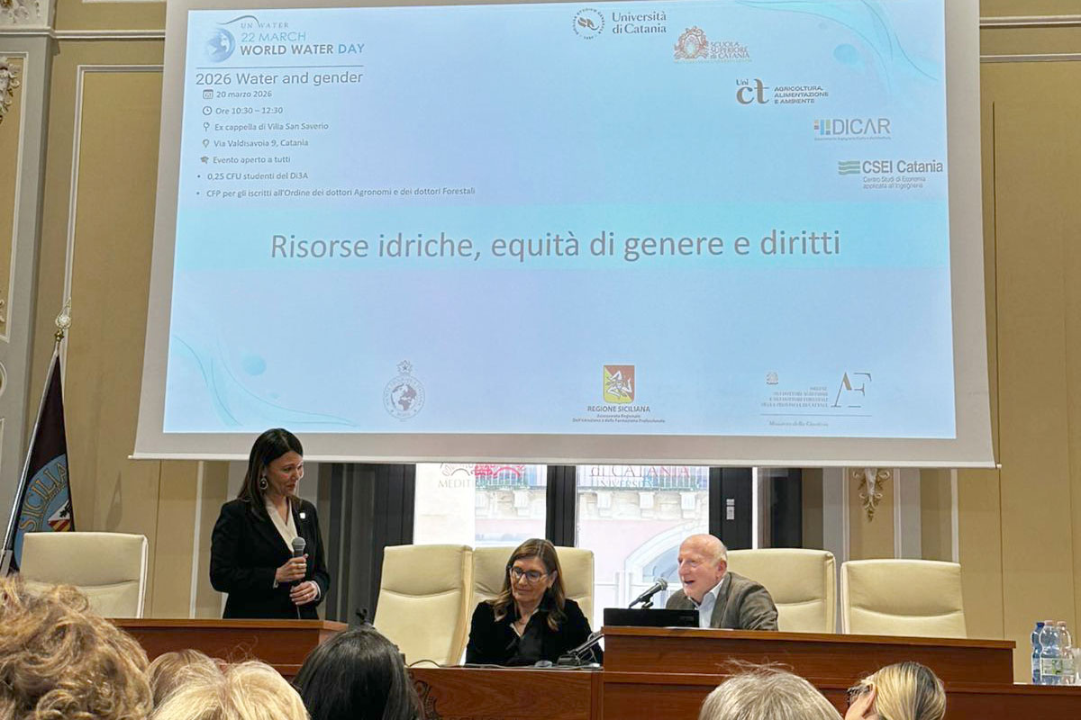 Un momento dei saluti istituzionali