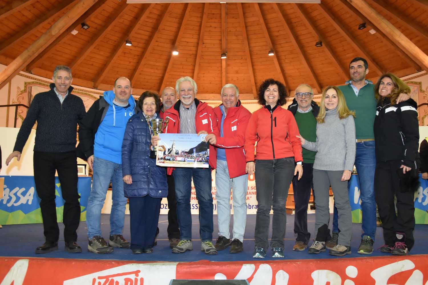 Il team di Unict a Pozza di Fassa