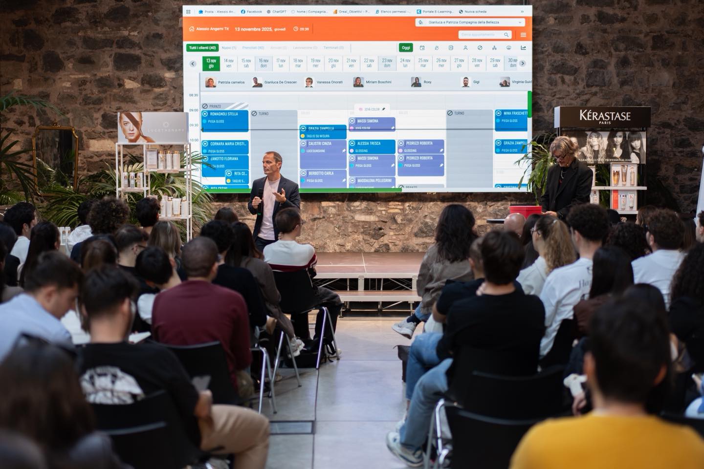 Un momento dell'incontro