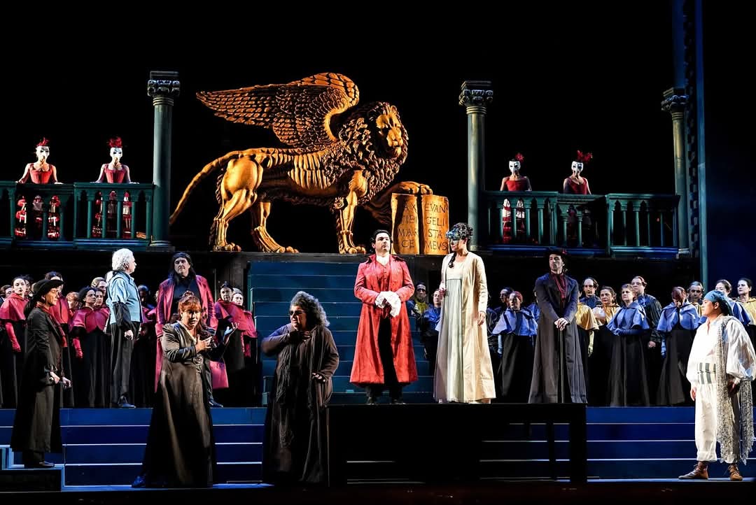 Un momento dell'opera