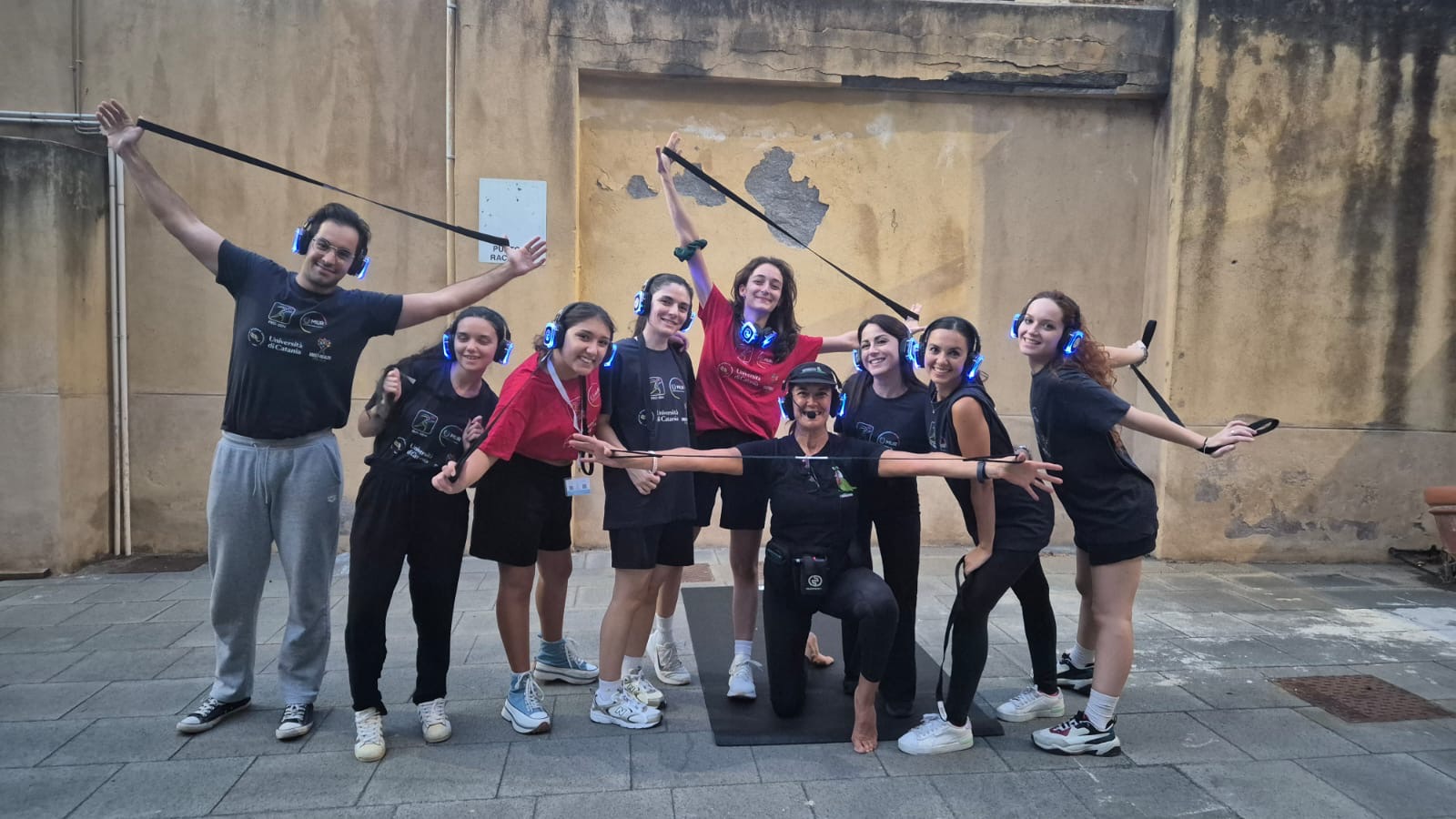 Alcuni componenti dello staff del progetto