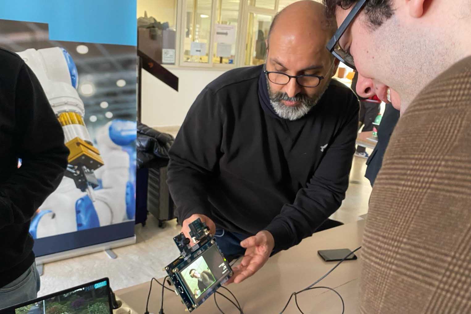 Un momento della presentazione delle ricerche