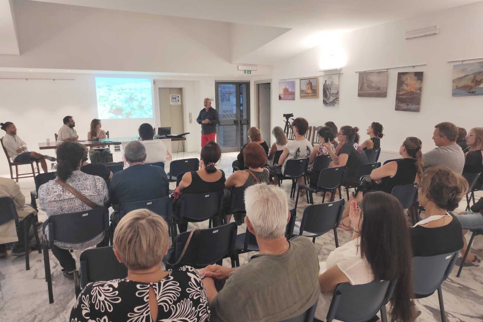 Un momento dell'incontro