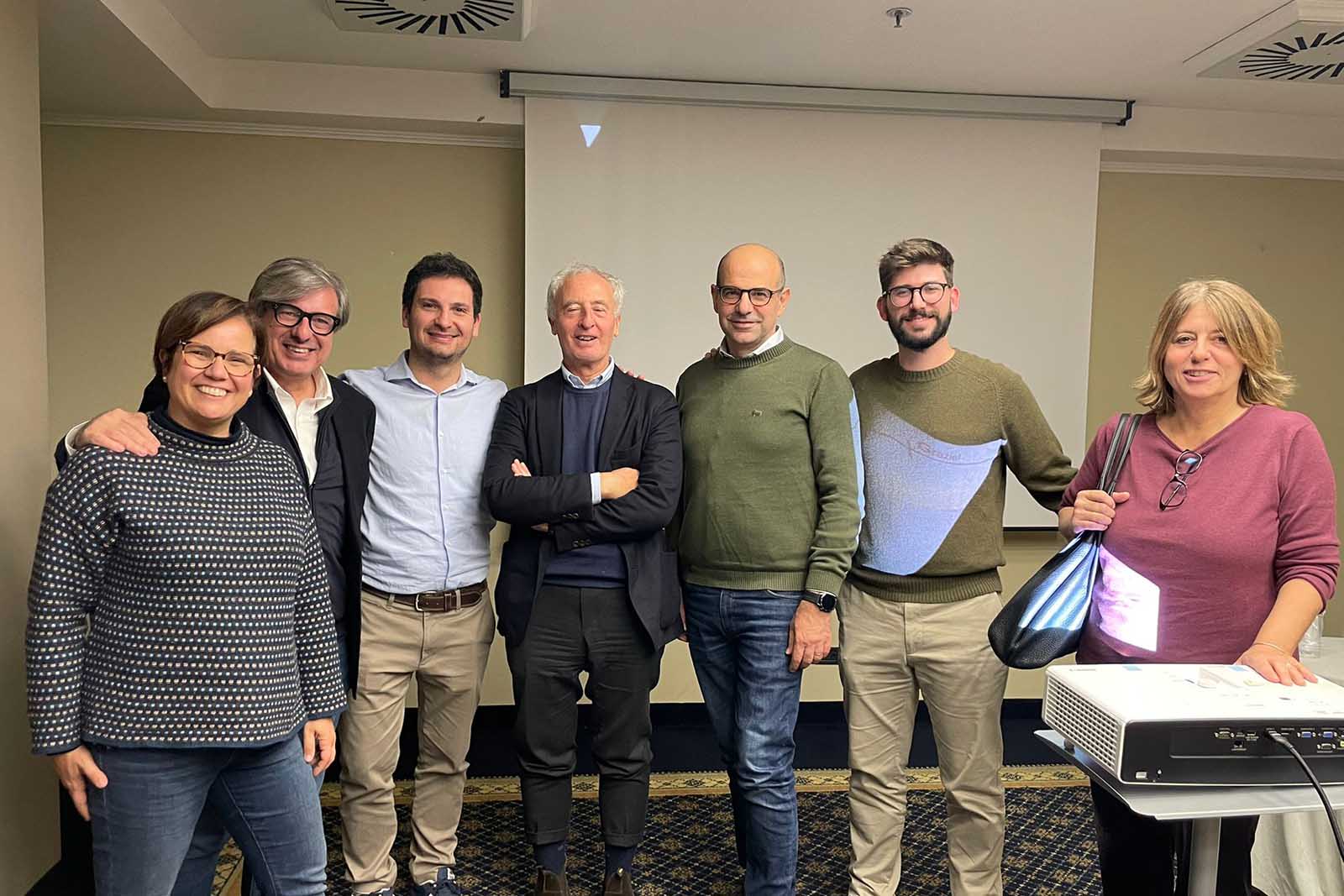 Gli organizzatori della visita