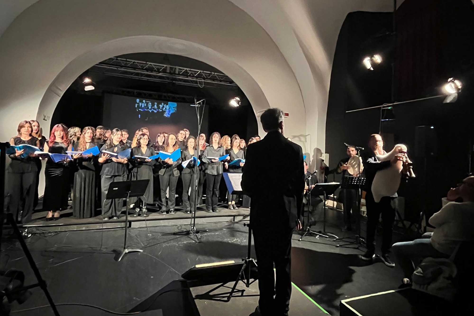 Un momento del concerto