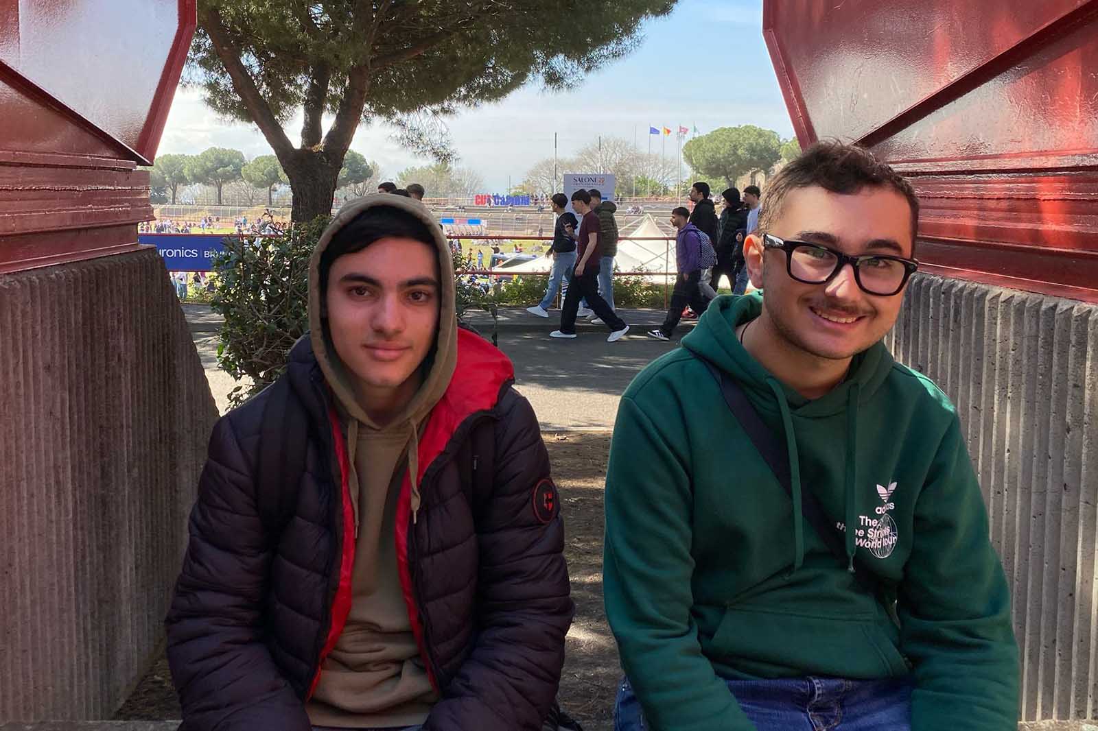 Francesco Sberna e Antonio Santangelo