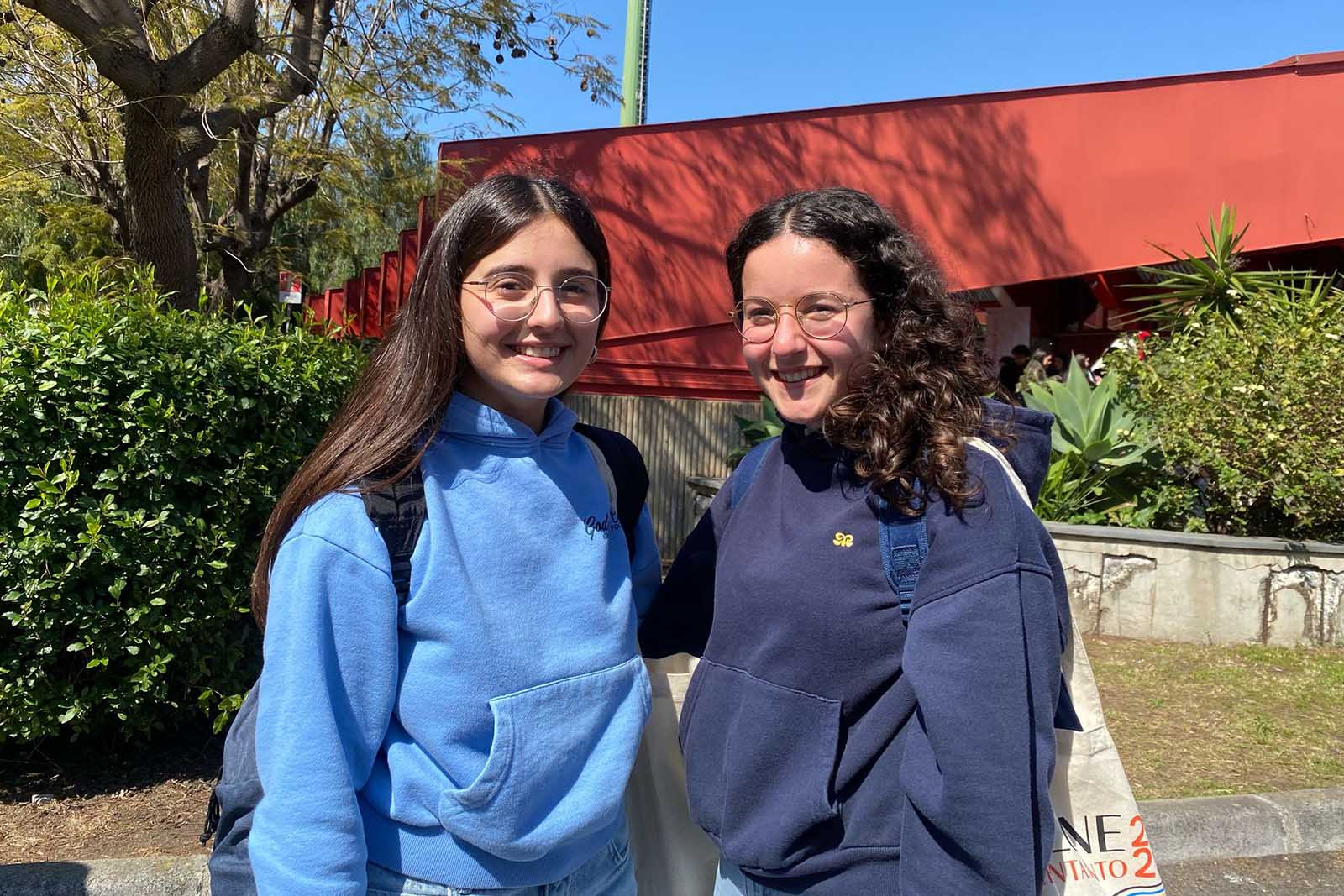 Giulia Gulino e Claudia Di Bona