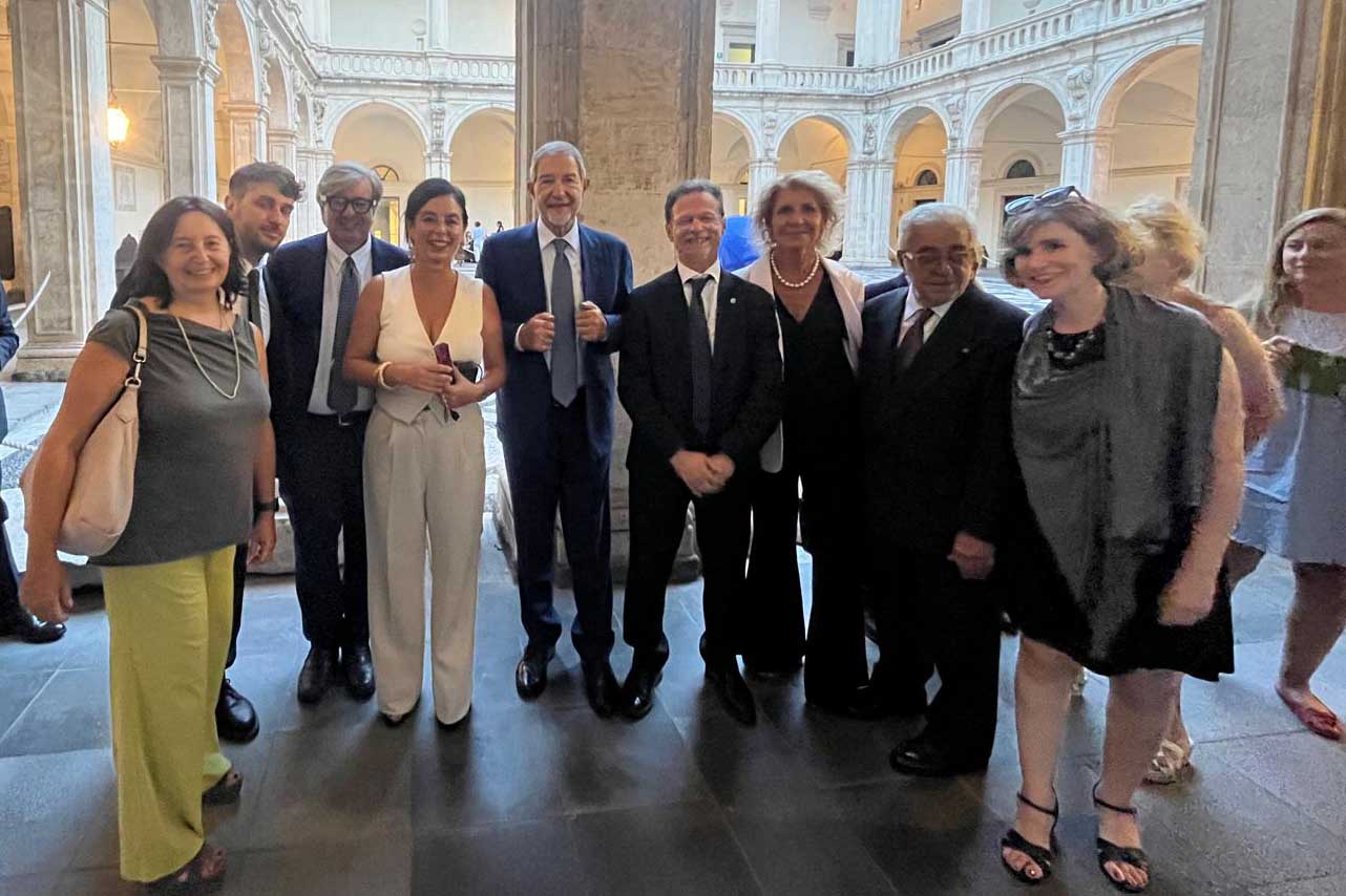 Un momento dell'inaugurazione