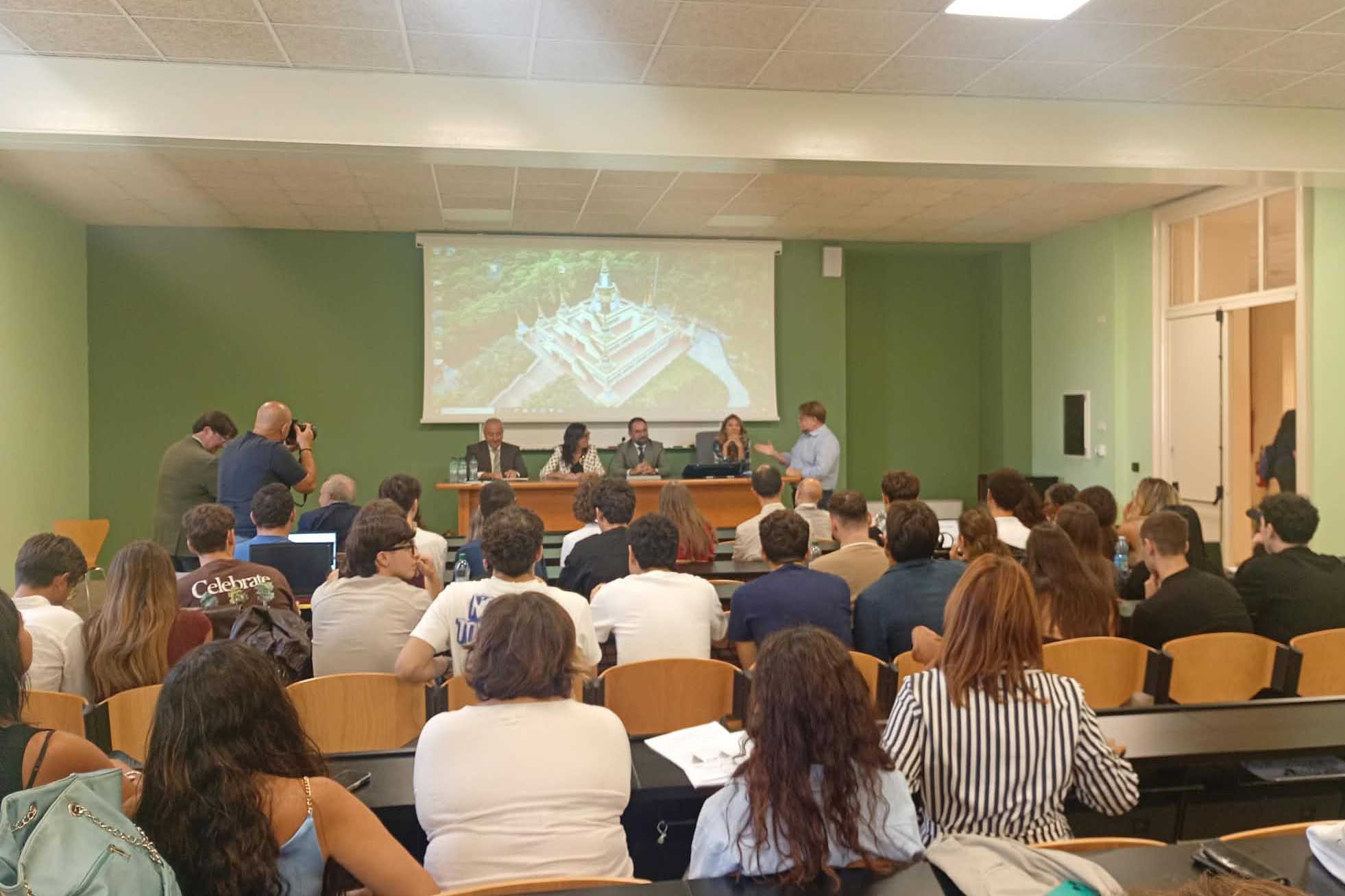 Un momento dell'incontro
