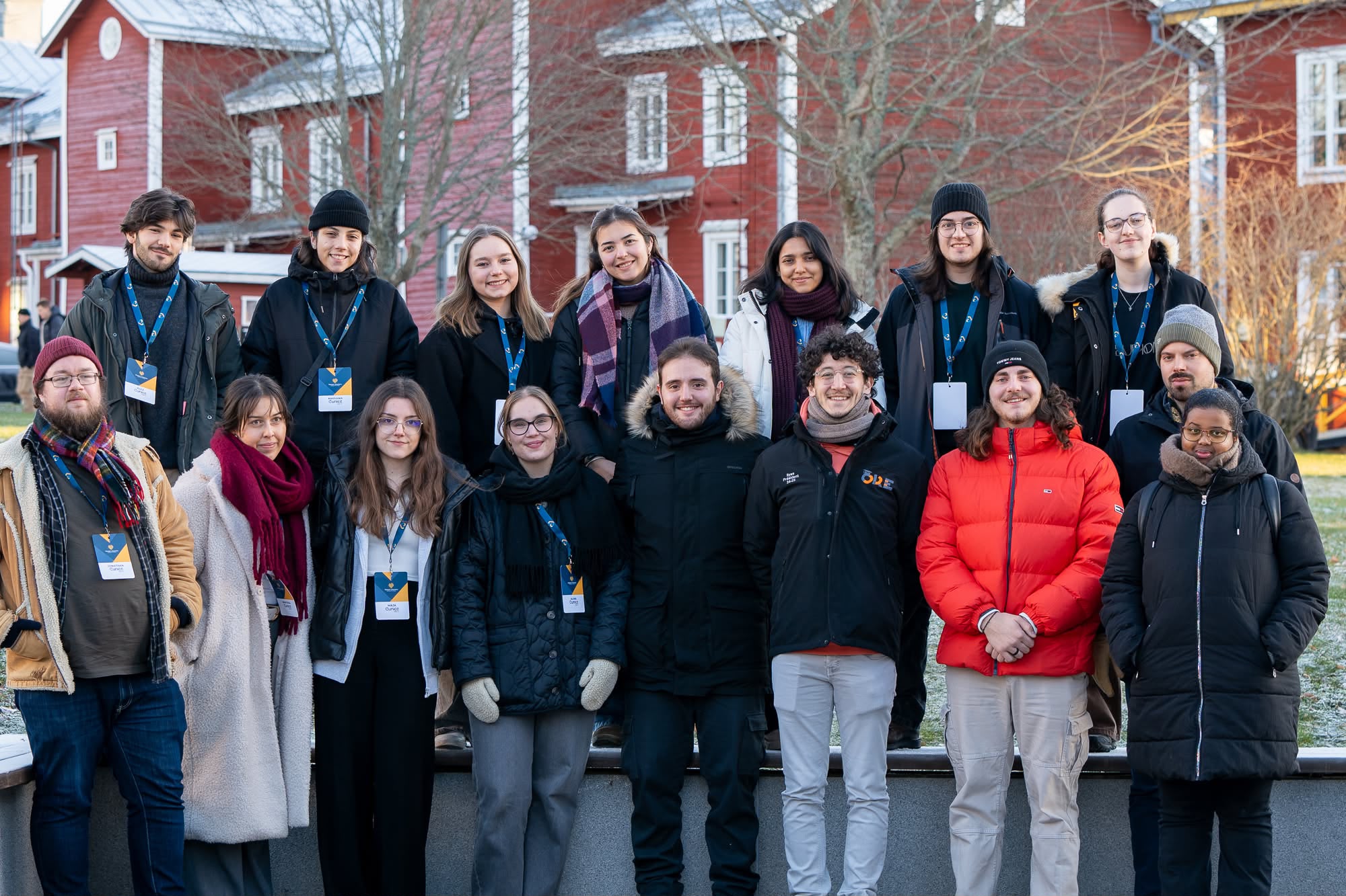 Un momento dell'esperienza internazionale all’Università di Vaasa, in Finlandia